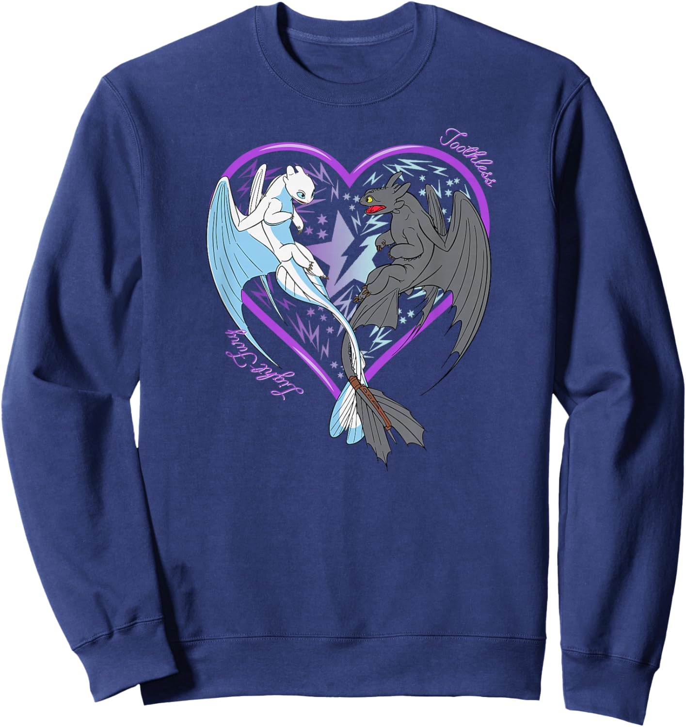 How to Train Your Dragon 3 Night Light Sweatshirt - Sweatshirt | Navy