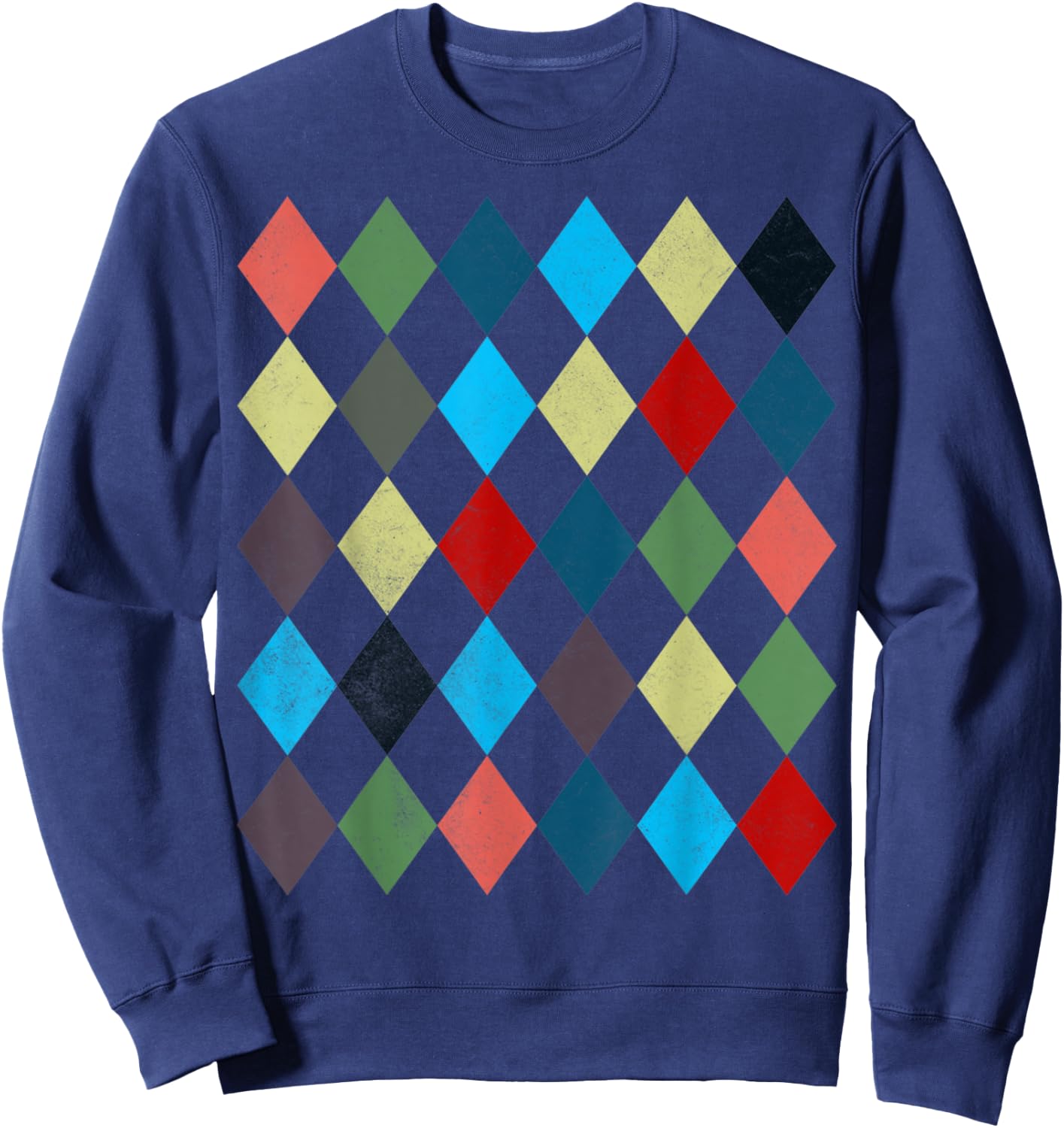 Harlequin Costume for Halloween suit gift Sweatshirt - Sweatshirt | Navy
