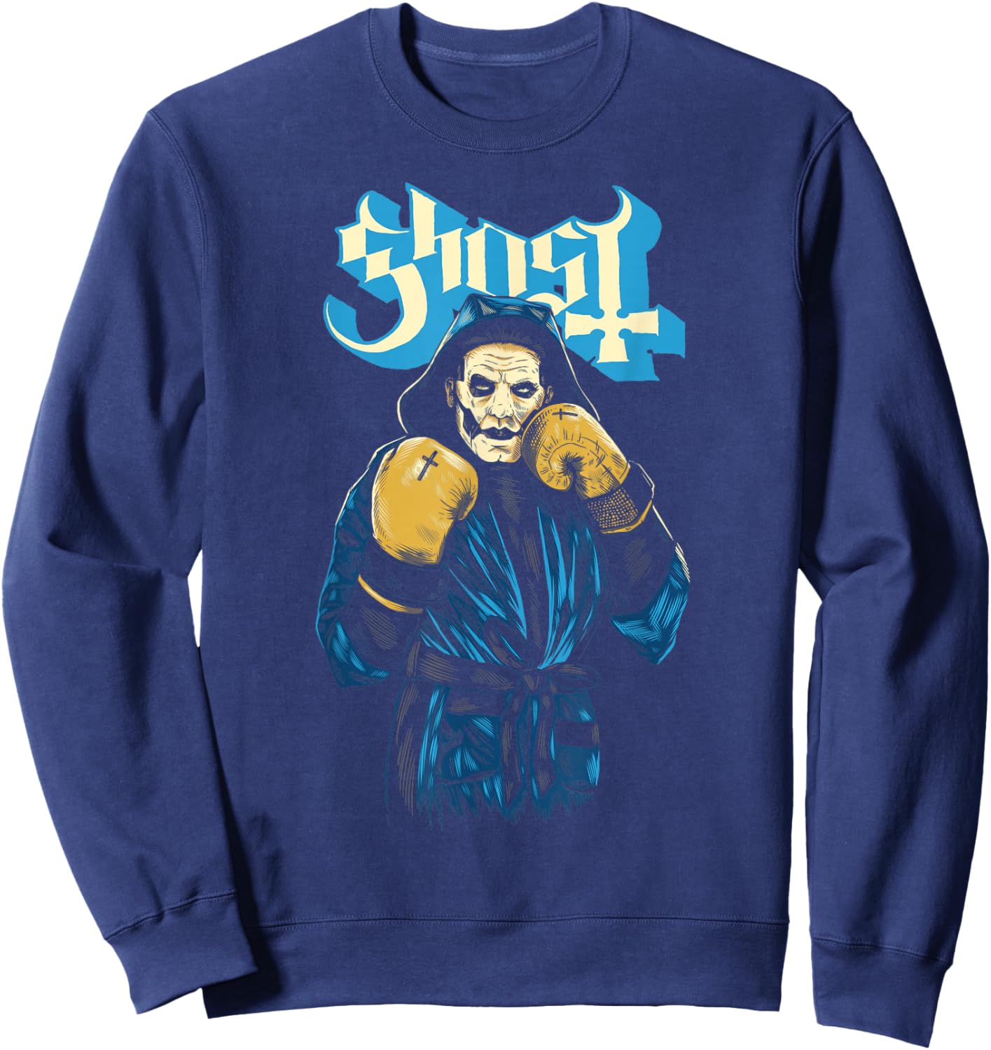Ghost – Rite Here Rite Now Papa Prize Fighter Sweatshirt - Sweatshirt | Navy