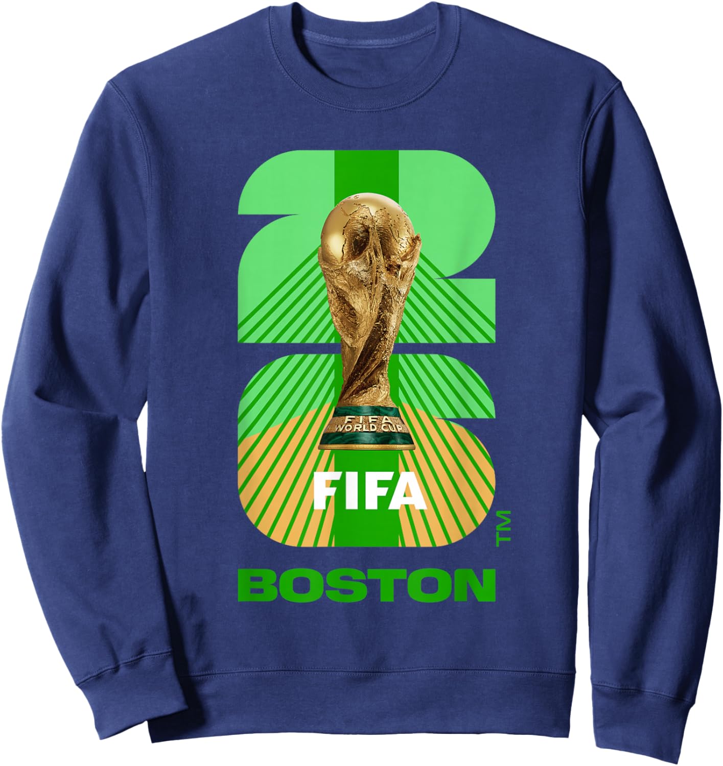 FIFA World CUP26 Boston Trophy Color Sweatshirt - Sweatshirt | Navy