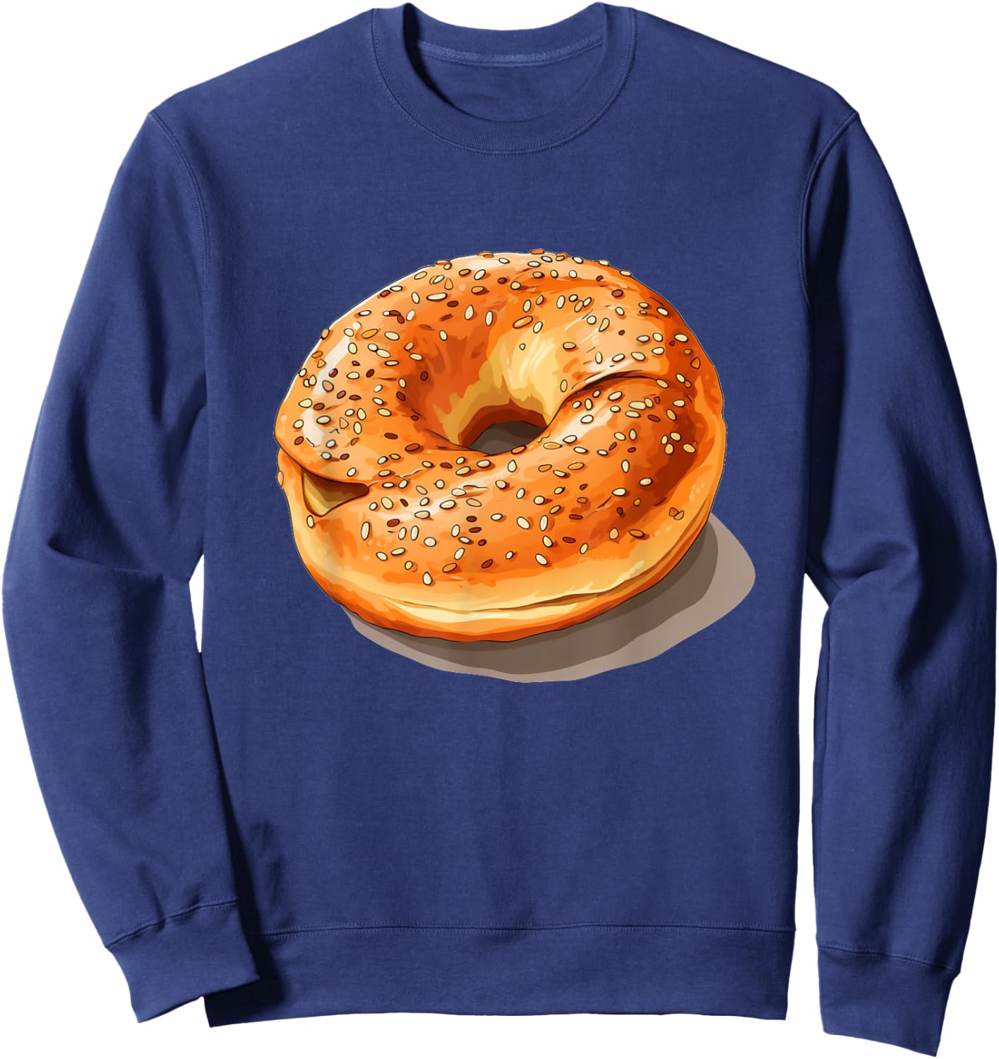 Cool Bagel Costume Sweatshirt - Sweatshirt | Navy