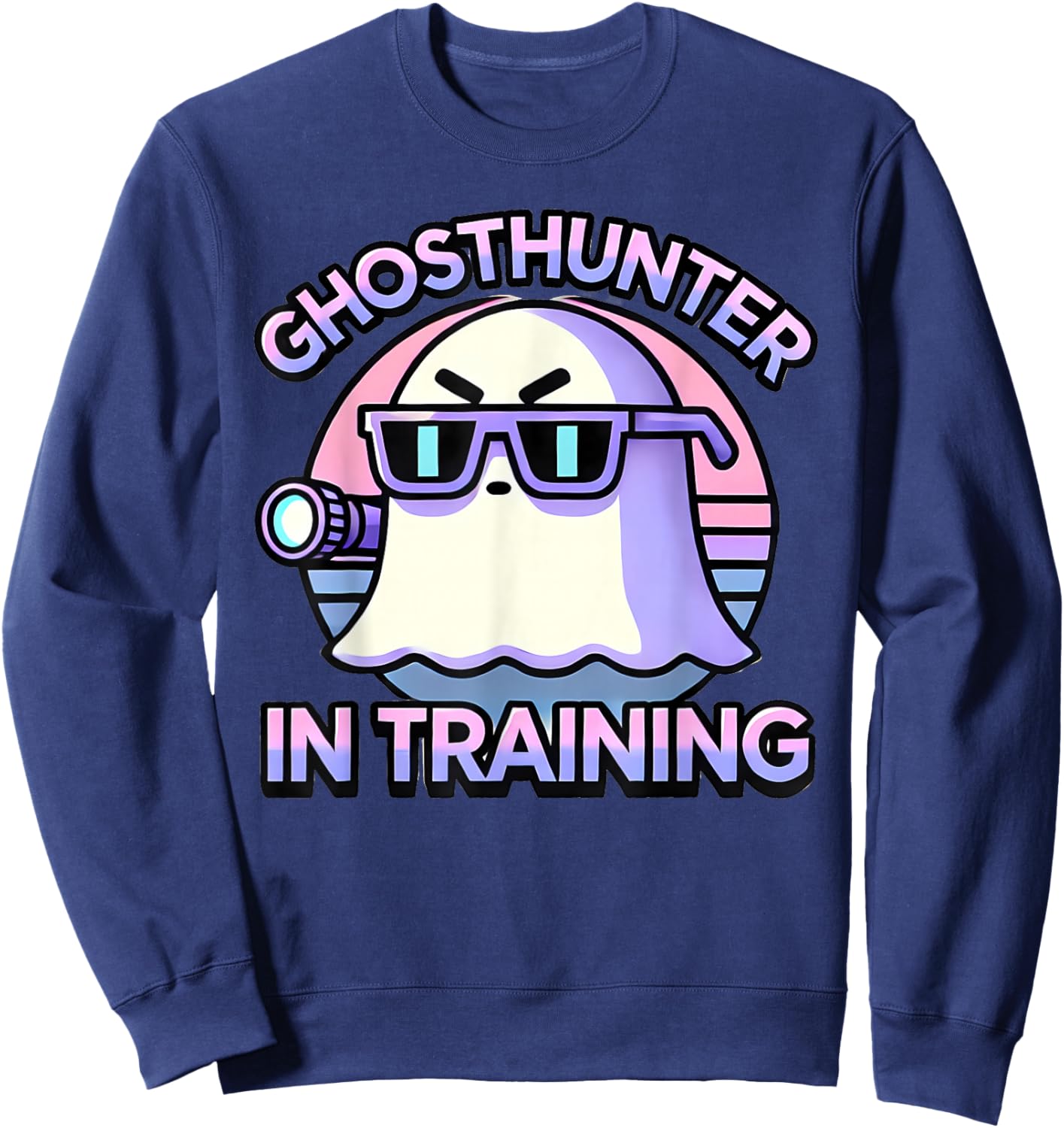 Ghost Hunter in Training Ghost Hunting Sweatshirt - Sweatshirt | Navy