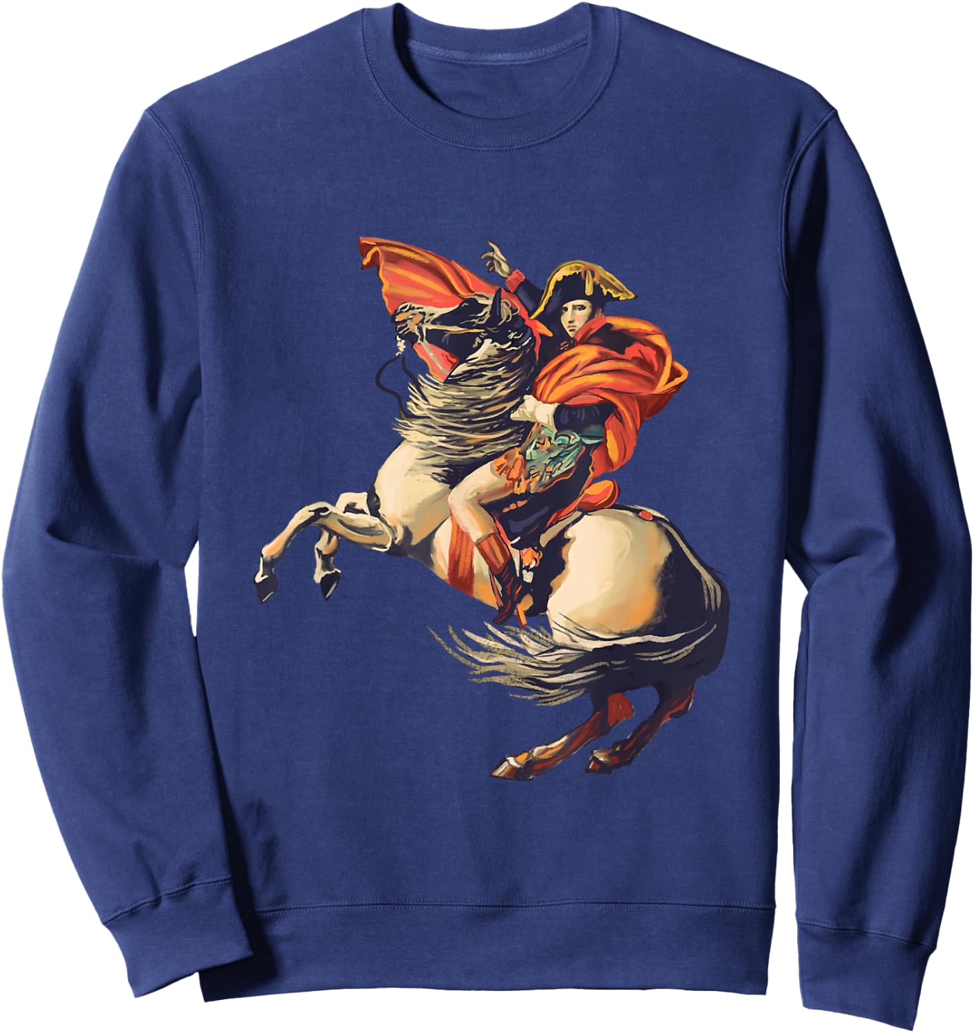 Napoleon Bonaparte French Military Leader History Teacher Sweatshirt - Sweatshirt | Navy