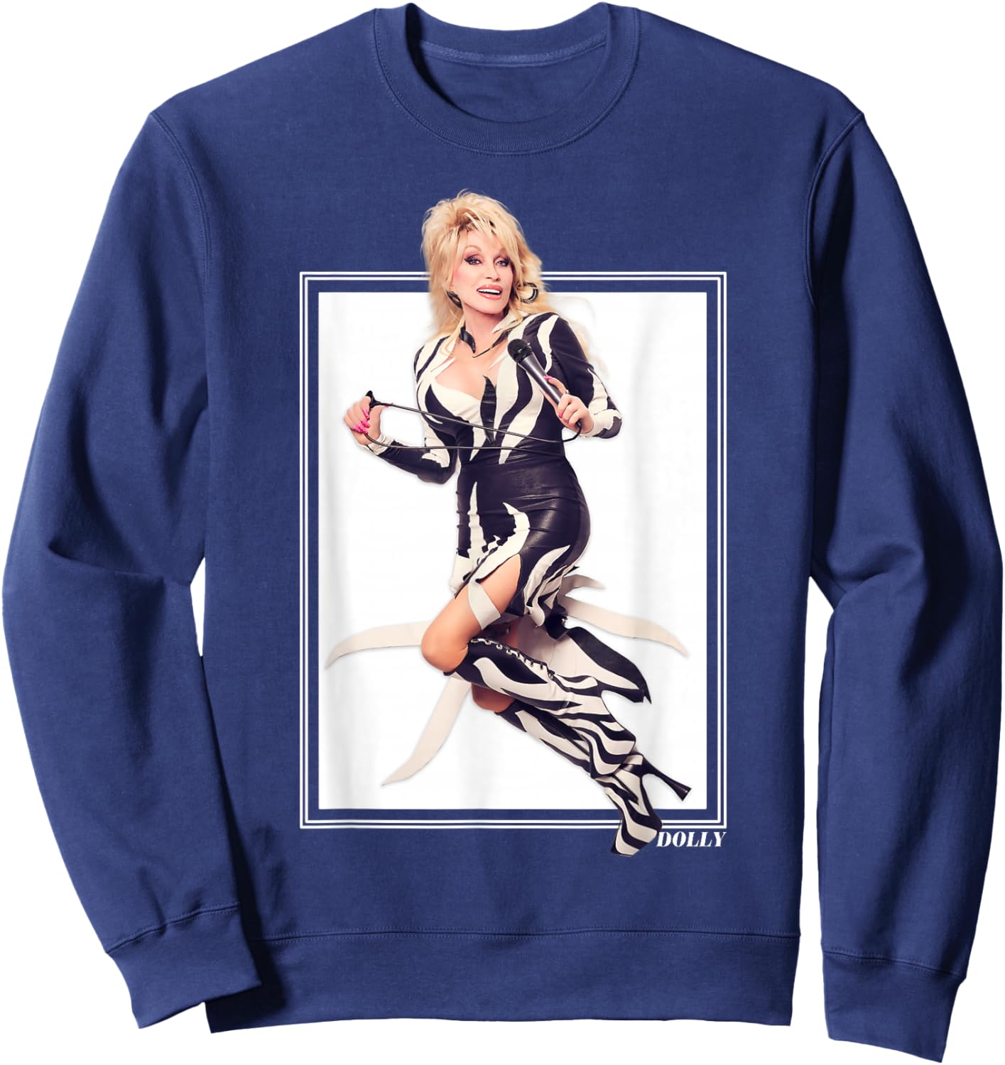 Dolly Parton Iconic Rockstar Sweatshirt - Sweatshirt | Navy