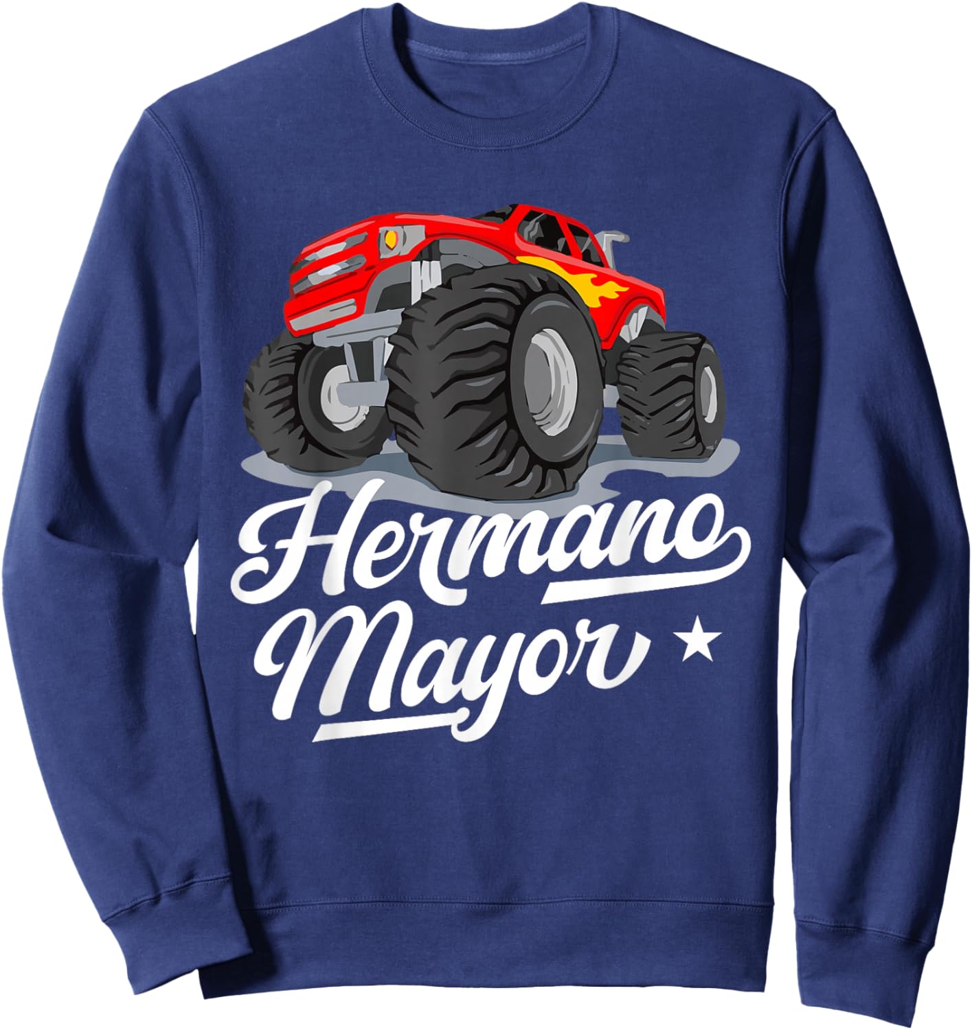 Hermano Mayor Promovido A Hermano Mayor Sweatshirt - Sweatshirt | Navy
