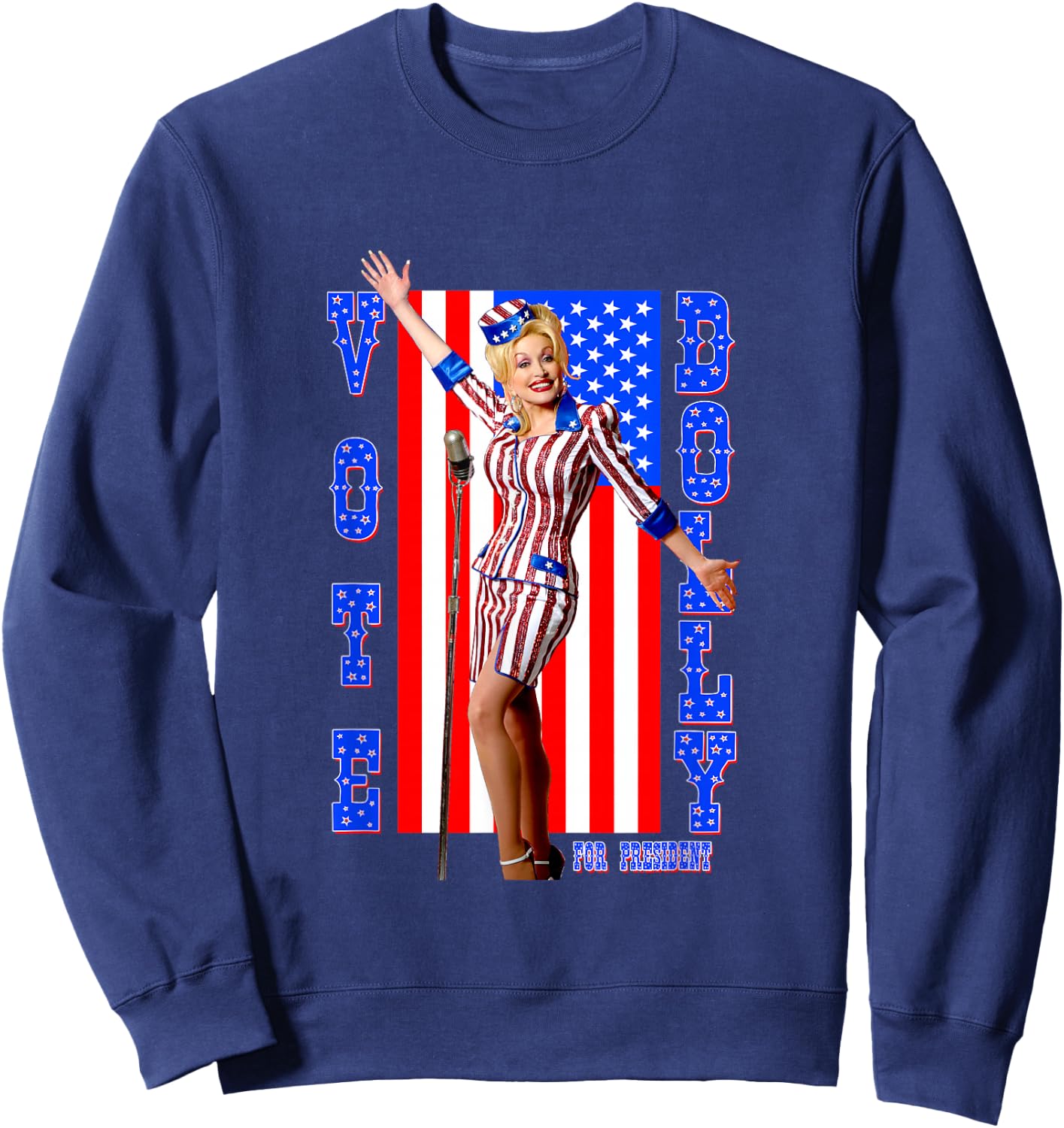 Dolly Parton for President Sweatshirt - Sweatshirt | Navy