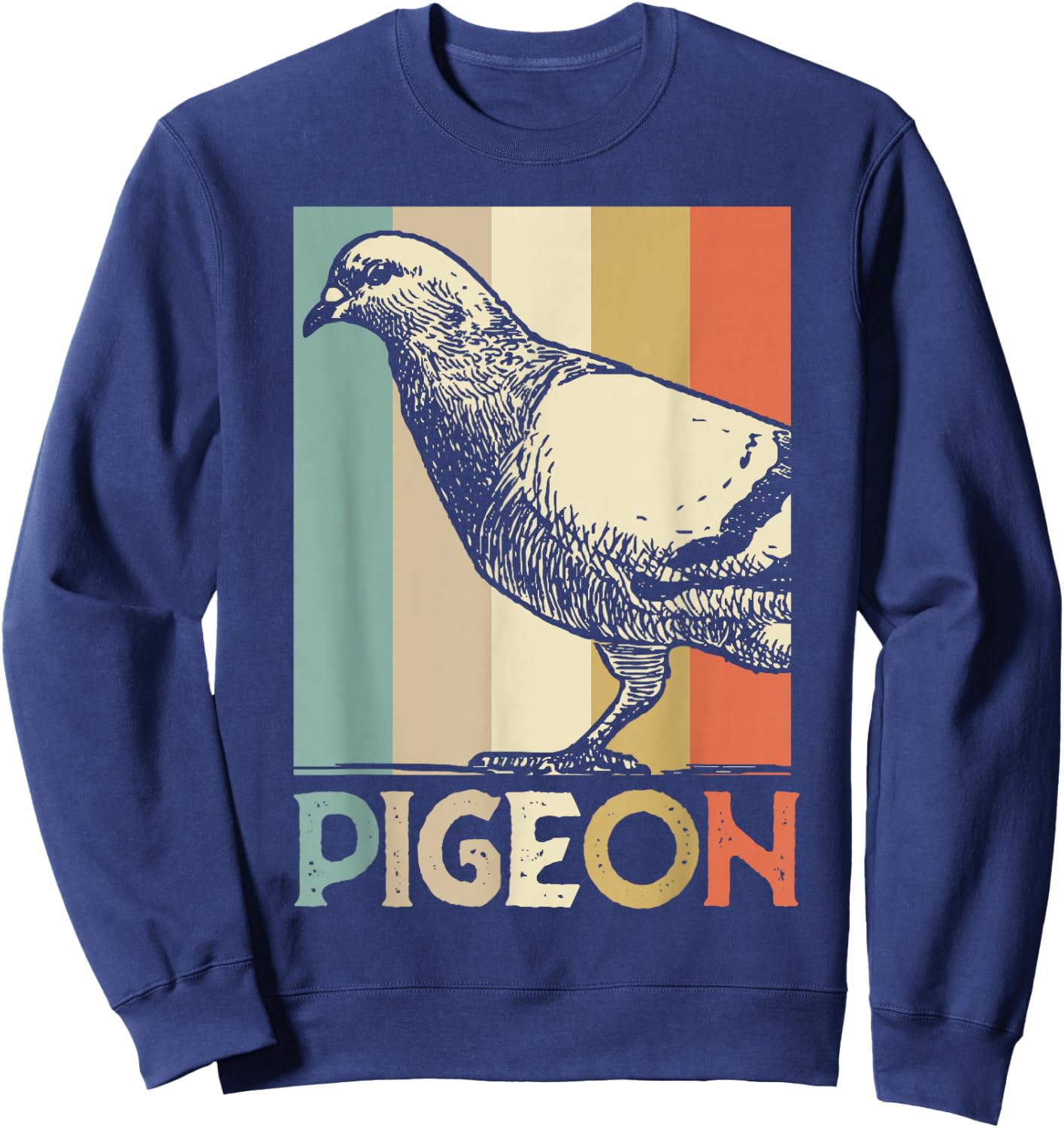 Bird Pigeon Breeder Gift Pigeon Racing Pigeon Sweatshirt - Sweatshirt | Navy