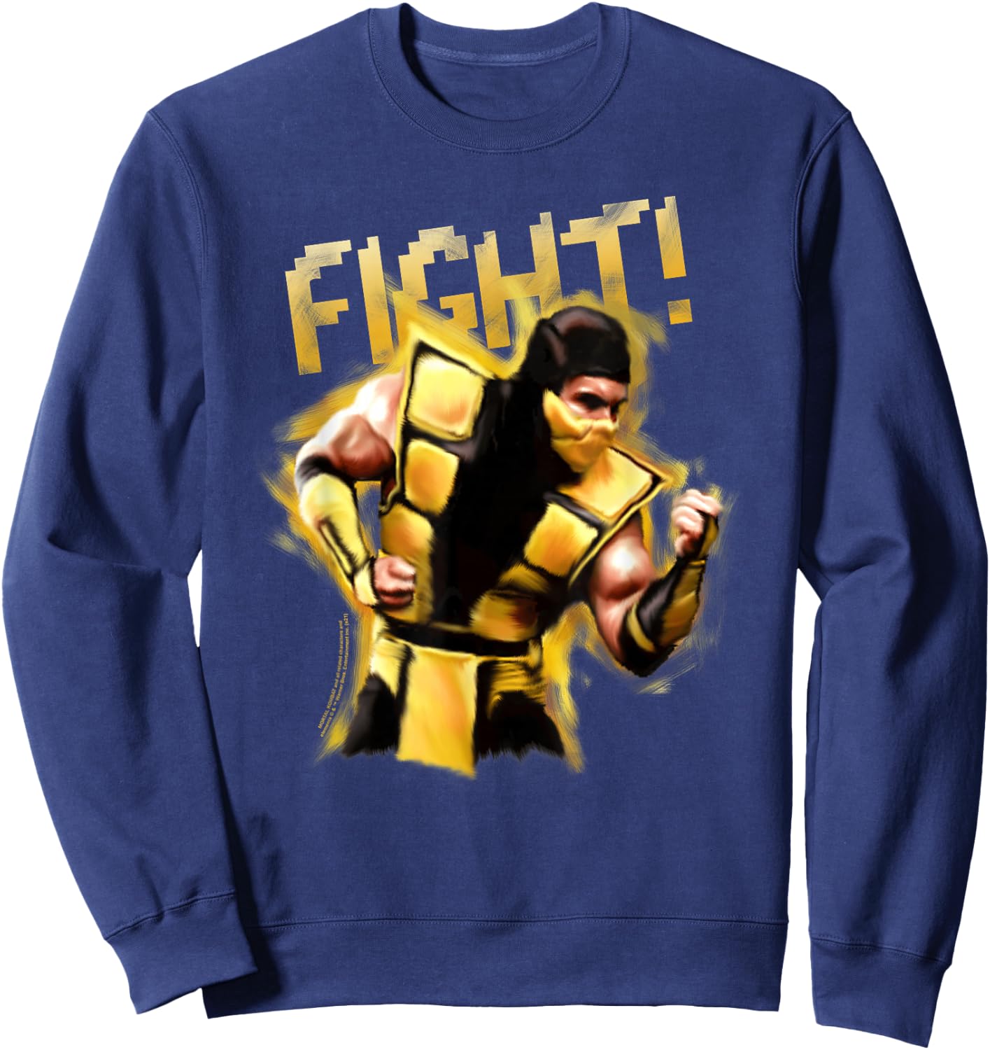 Mortal Kombat Classic Fight! Sweatshirt - Sweatshirt | Navy