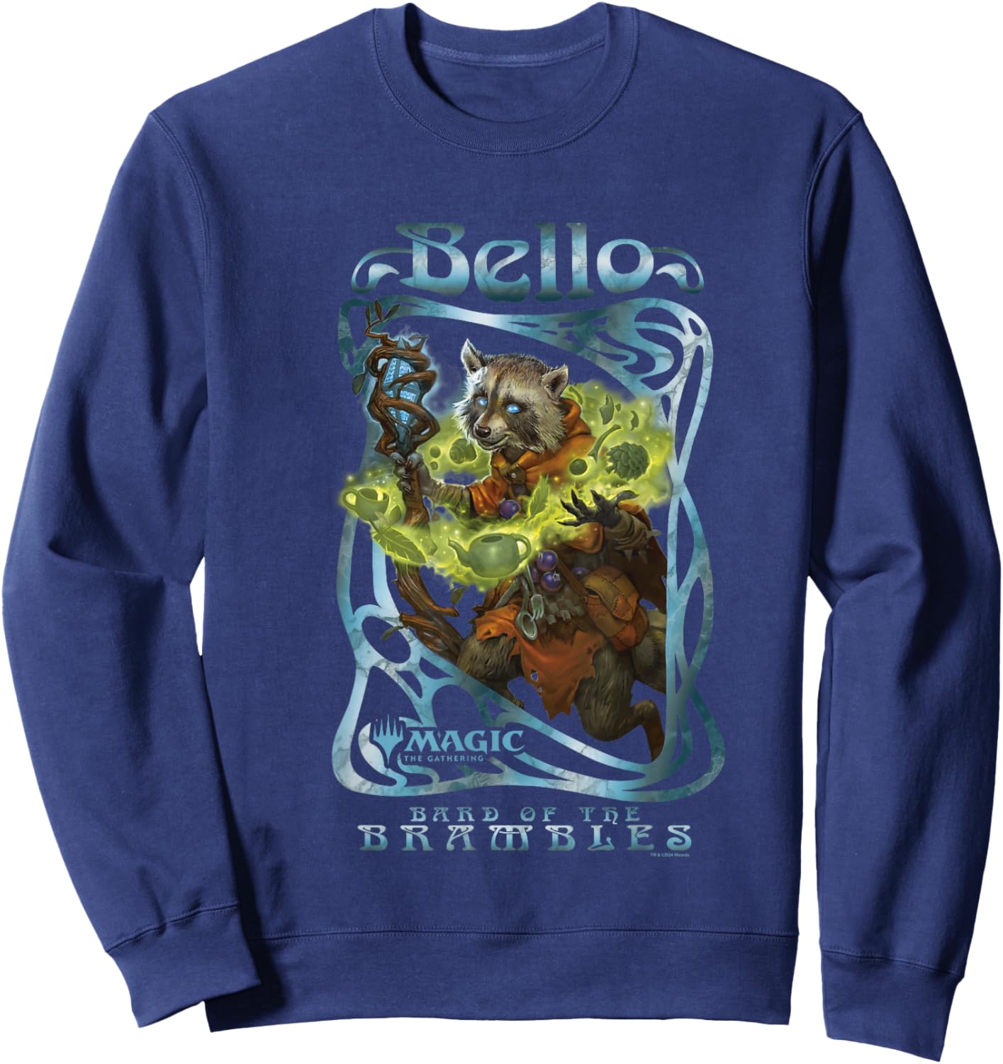 Magic: The Gathering Bello Bard Of The Brambles Vintage Sweatshirt - Sweatshirt | Navy