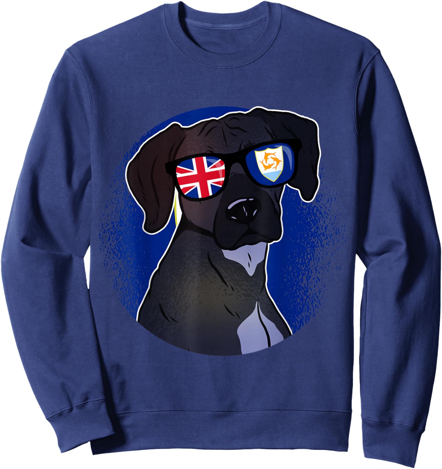 Anguilla Sweatshirt - Sweatshirt | Navy