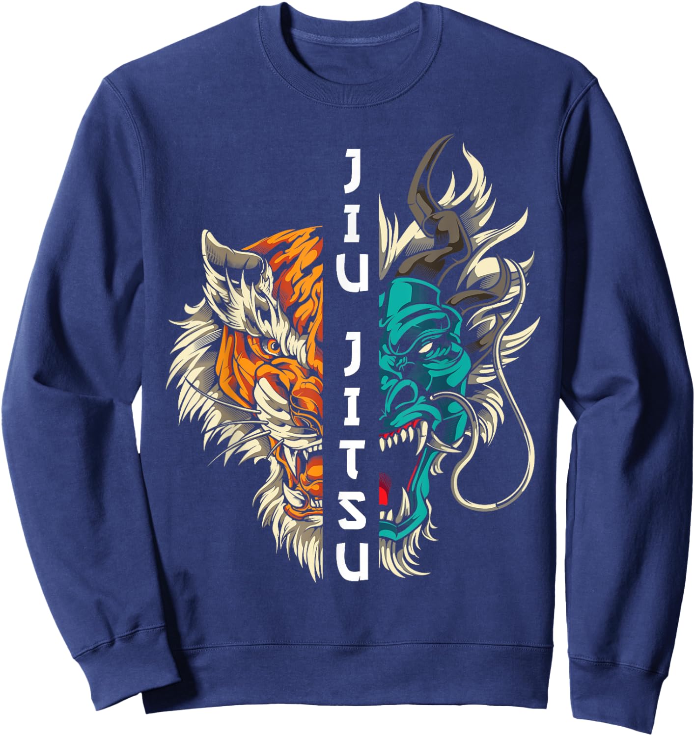 Jiu Jitsu and Grappling Sweatshirt - Sweatshirt | Navy