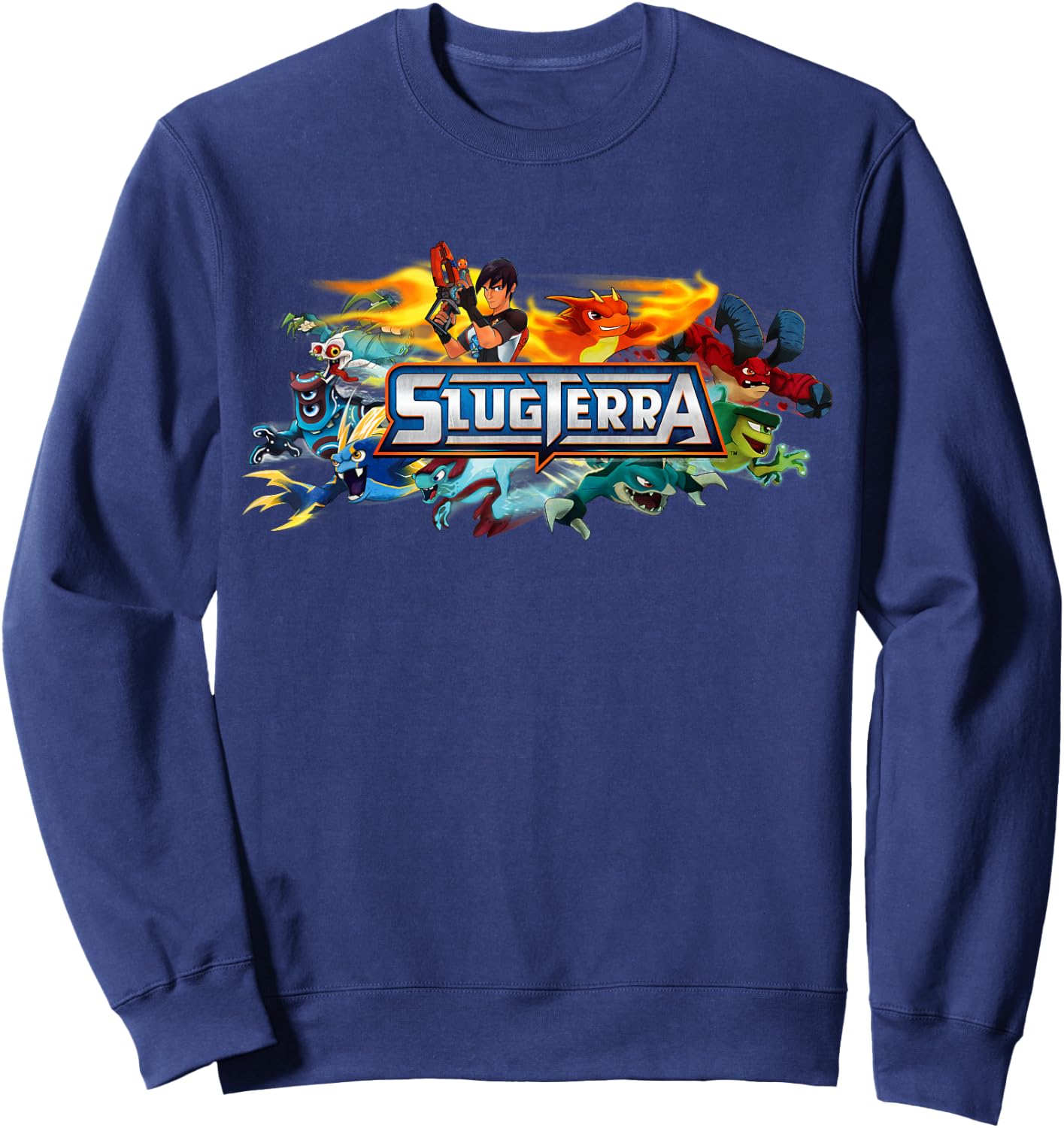 Slugterra - Eli Duel Team Sweatshirt - Sweatshirt | Navy