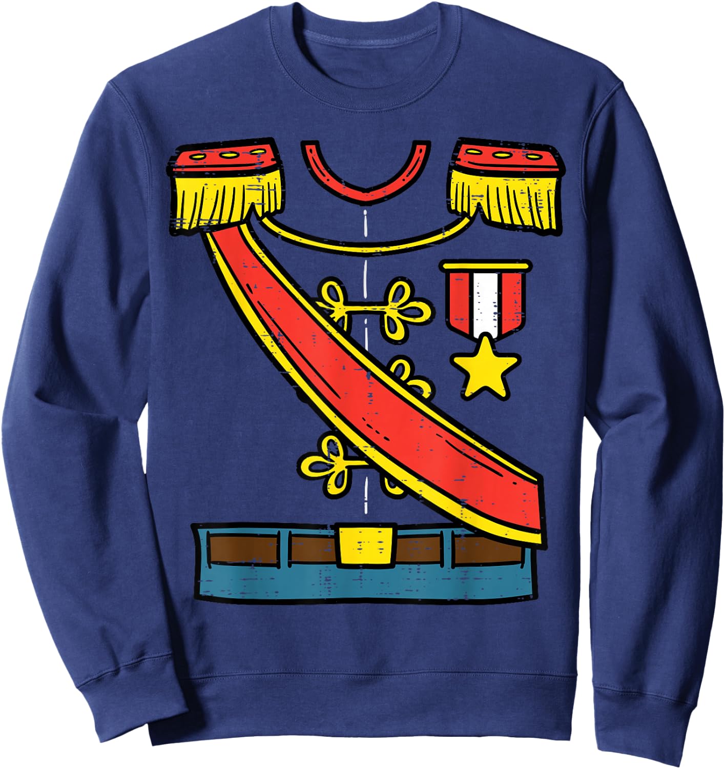 Prince Charming Costume Cute Halloween Men Boys Kids Toddler Sweatshirt - Sweatshirt | Navy