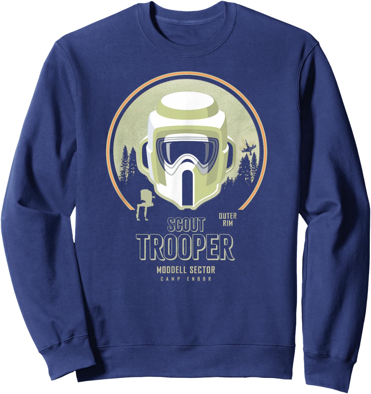 Star Wars Scout Trooper Camp Endor Sweatshirt - Sweatshirt | Navy