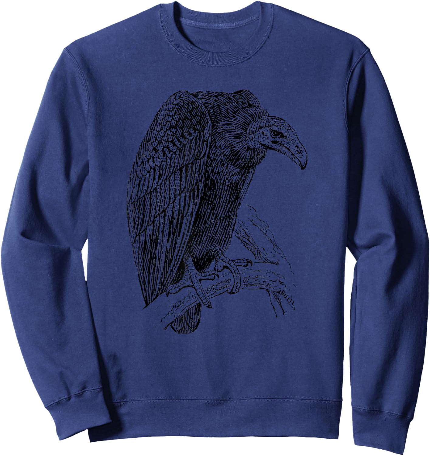 Vulture Bird Shirt Sweatshirt - Sweatshirt | Navy