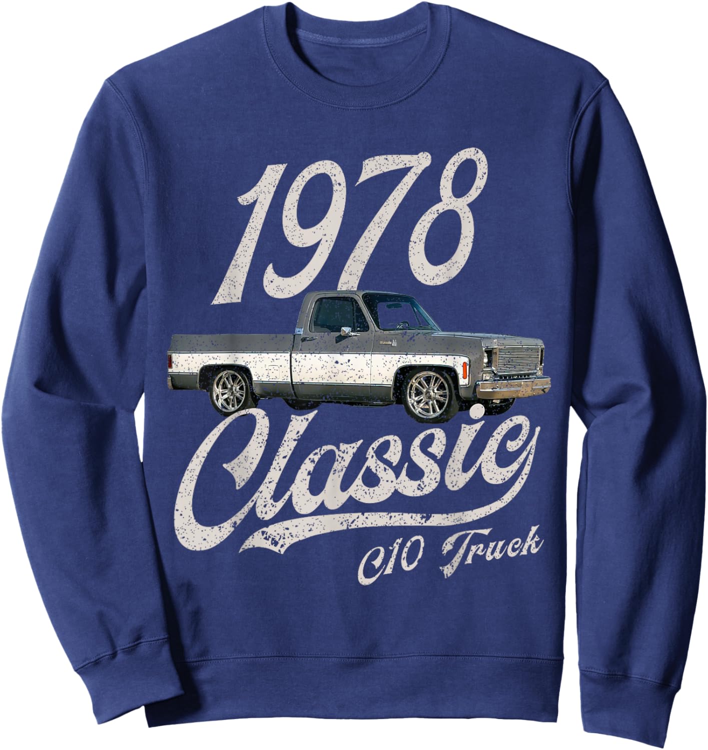 1978 78 C10 Truck Sweatshirt - Sweatshirt | Navy