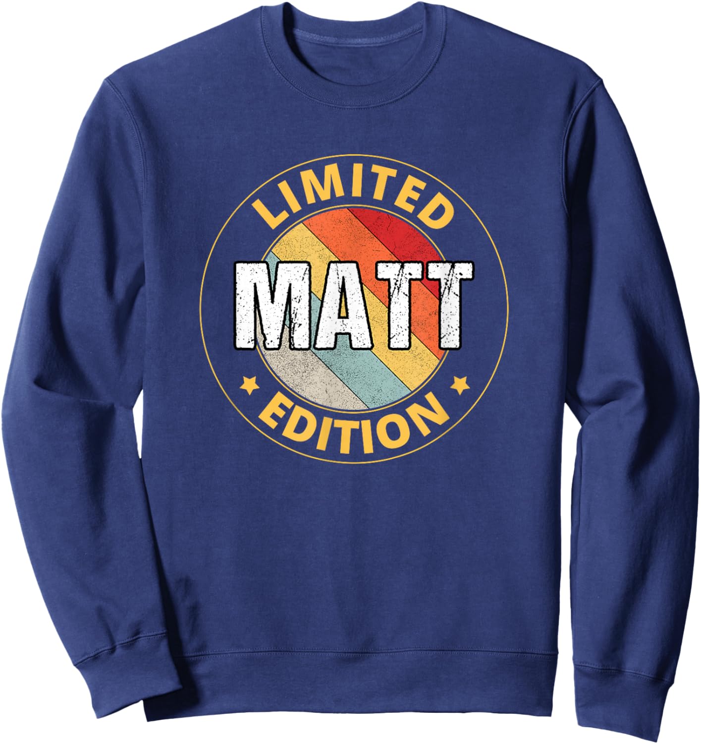 Matt Name Sweatshirt - Sweatshirt | Navy
