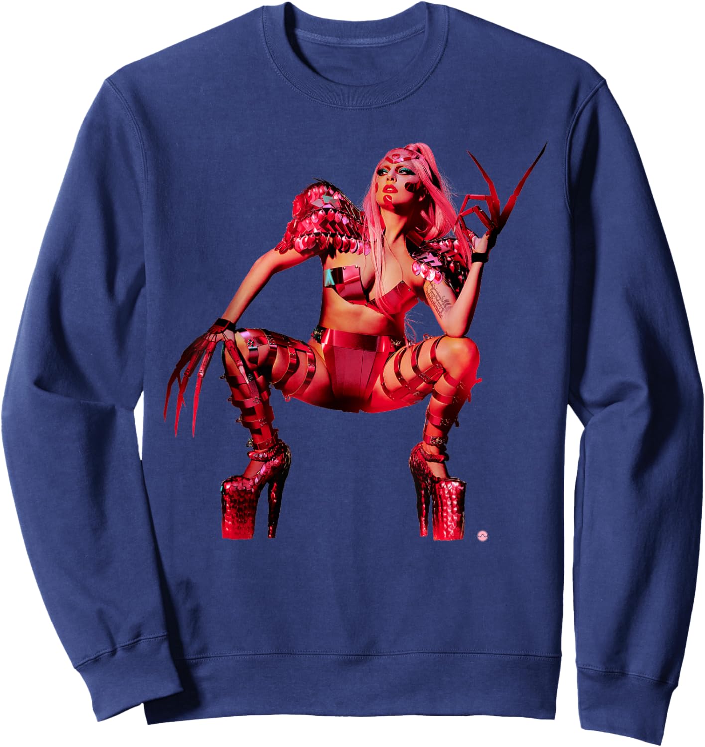 Official Lady Gaga Chromatica Sweatshirt - Sweatshirt | Navy