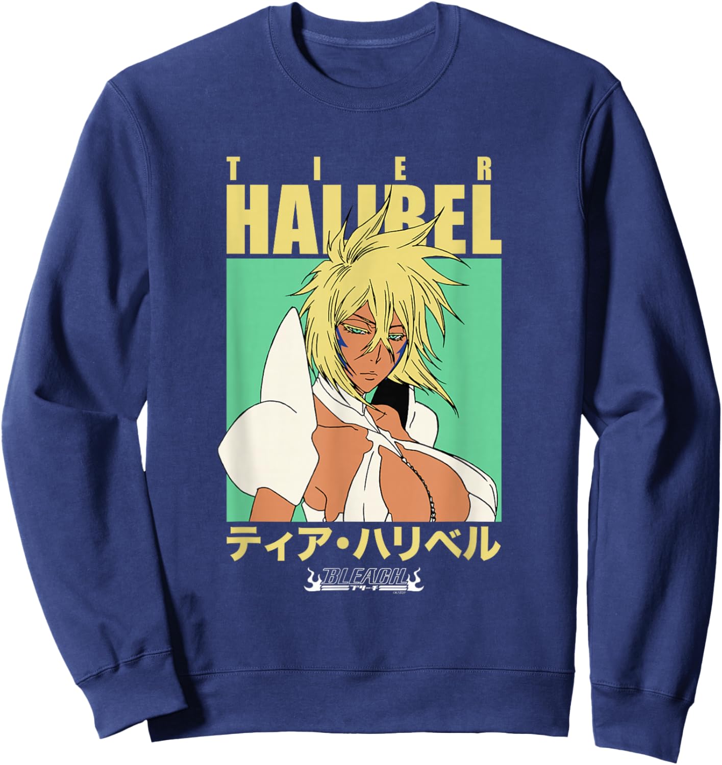 Bleach Tier Harribel Arrancar Anime Sweatshirt - Sweatshirt | Navy