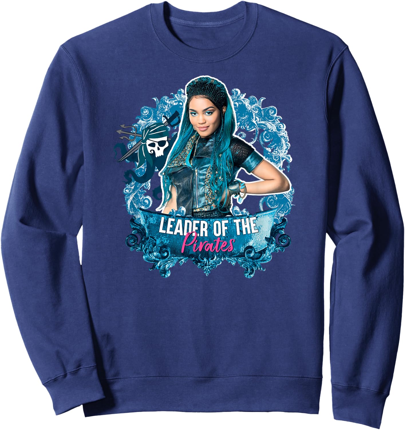 Descendants 3 Leader of The Pirates Sweatshirt - Sweatshirt | Navy