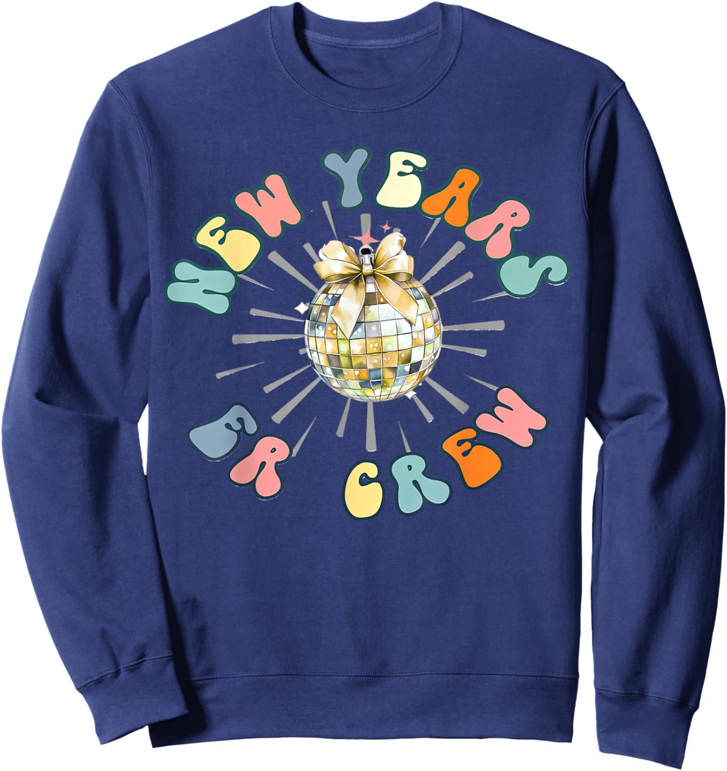Happy New Years ER Nurses, ER Staff New Years Emergency Room Sweatshirt - Sweatshirt | Navy