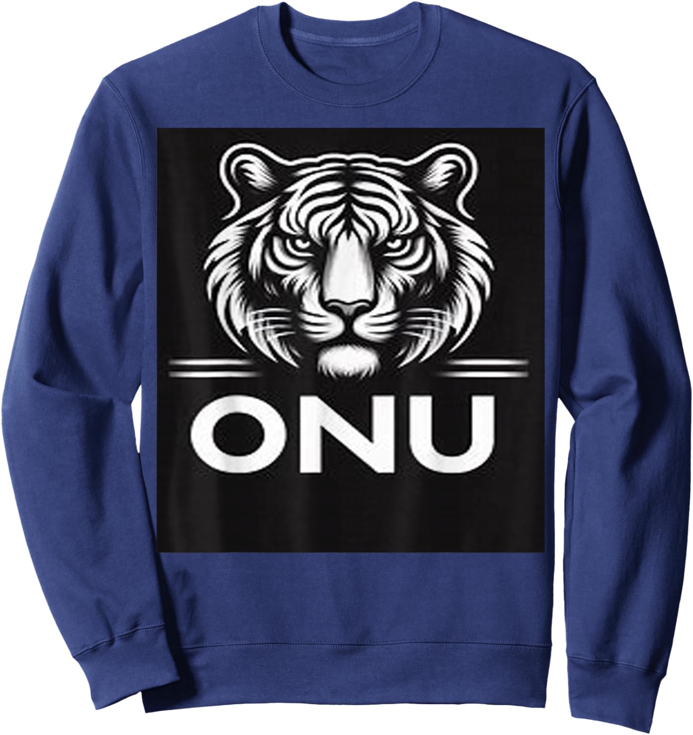 Olivet Nazarene University Tigers We Believe O.N.U Sweatshirt - Sweatshirt | Navy