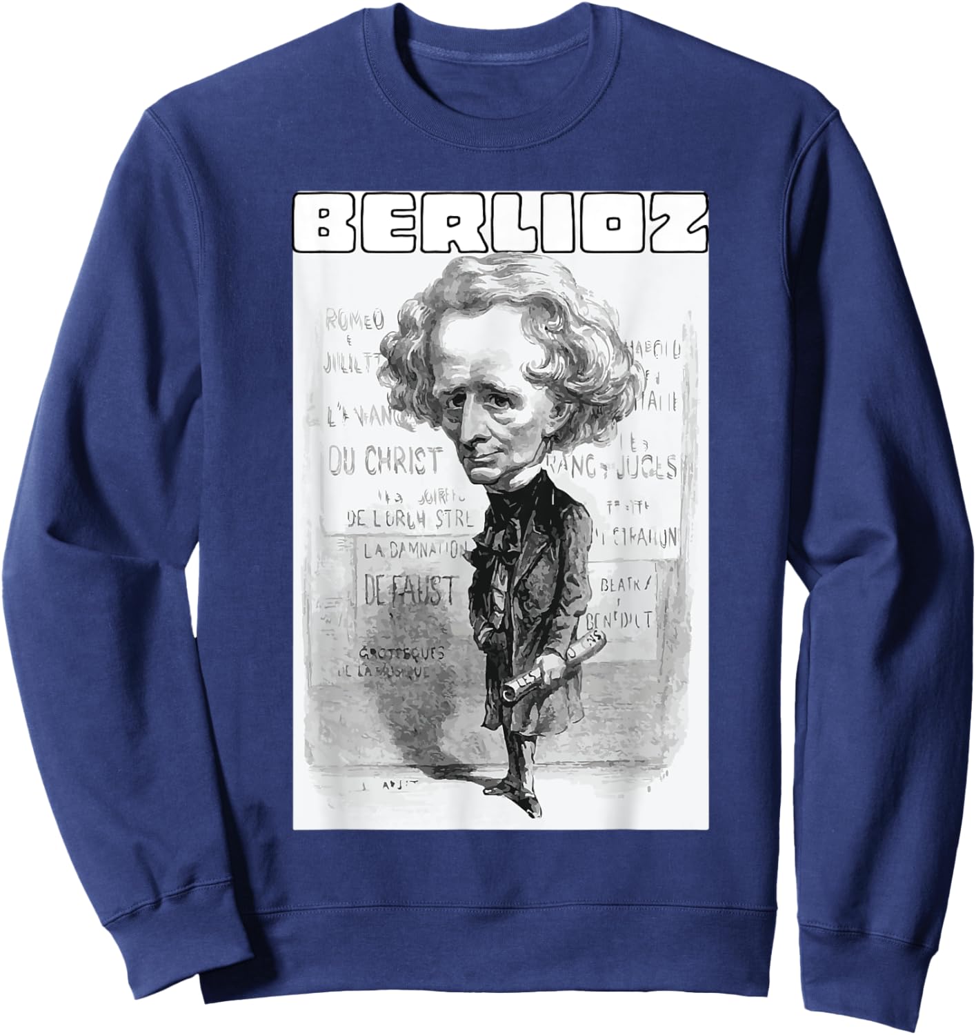 Berlioz Conductor Sweatshirt - Sweatshirt | Navy