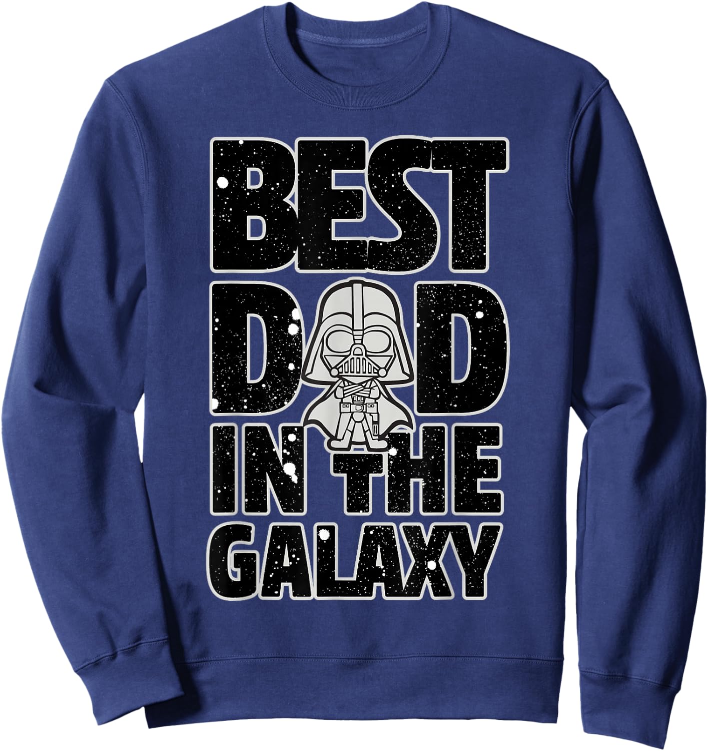 Star Wars Best Dad in the Galaxy Darth Vader Sweatshirt - Sweatshirt | Navy