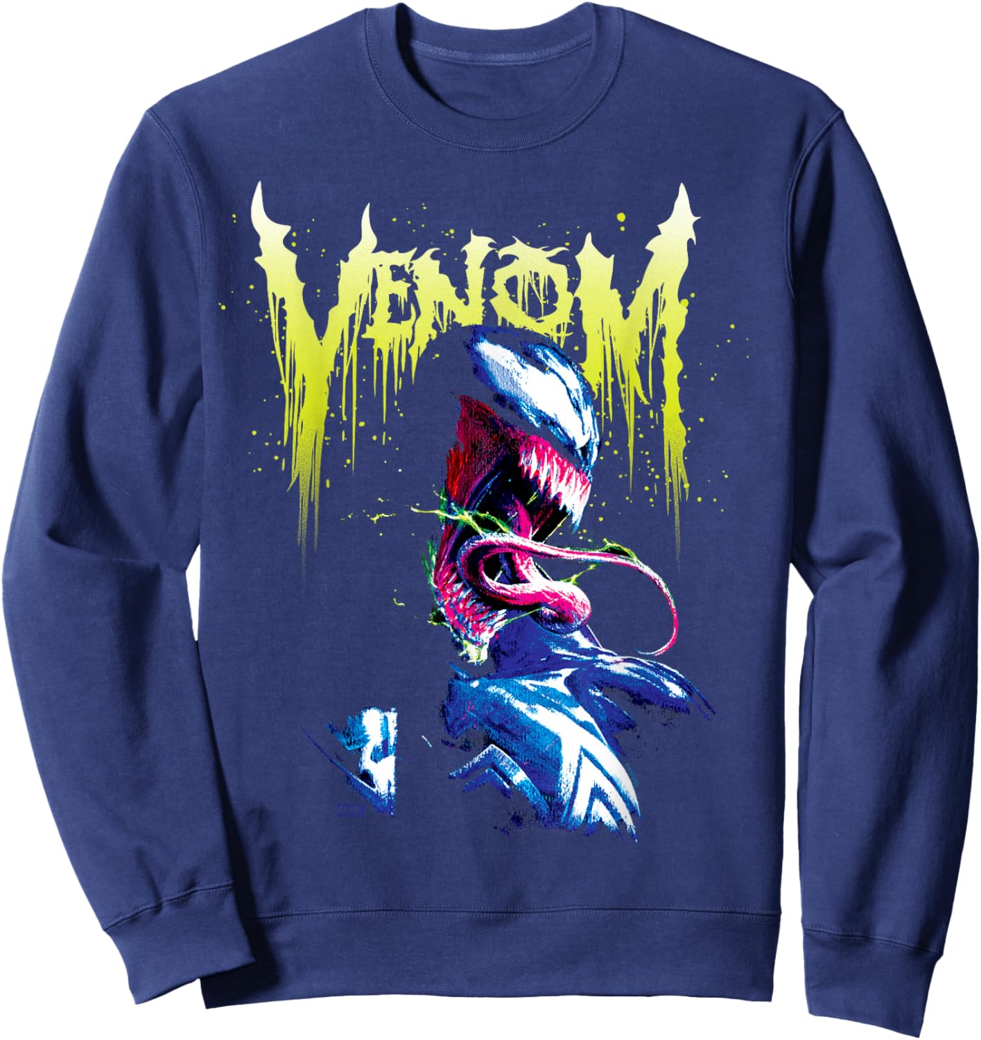 Venom - Drip Sweatshirt - Sweatshirt | Navy