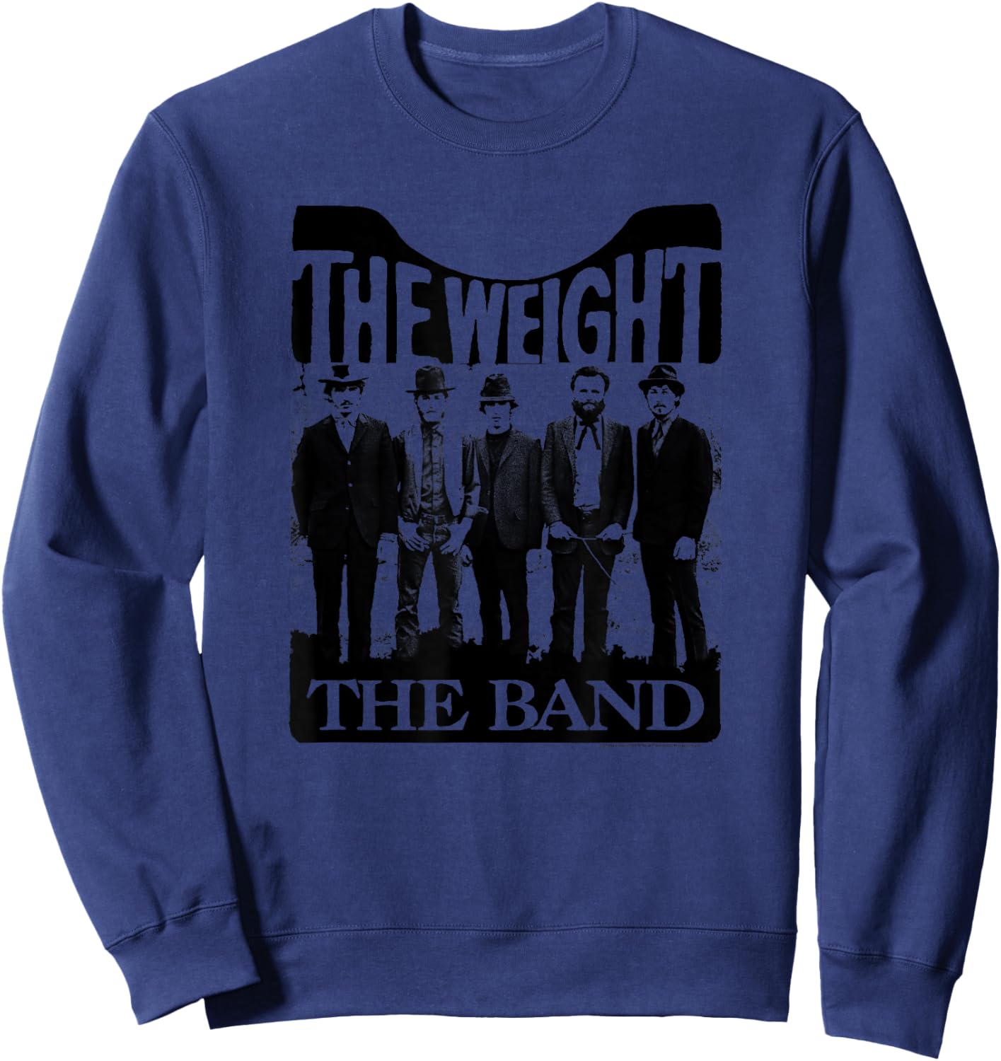 The Band The Weight Elliot Landy Photo Sweatshirt - Sweatshirt | Navy