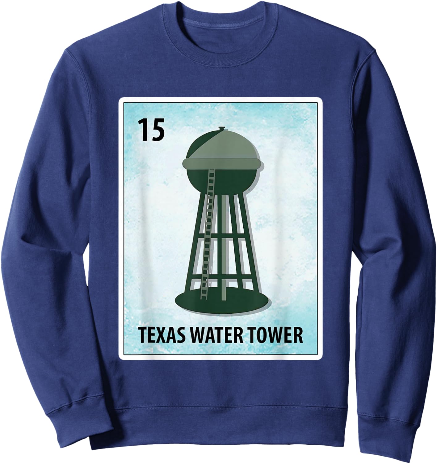 Water Tower Mexican Cards Sweatshirt - Sweatshirt | Navy