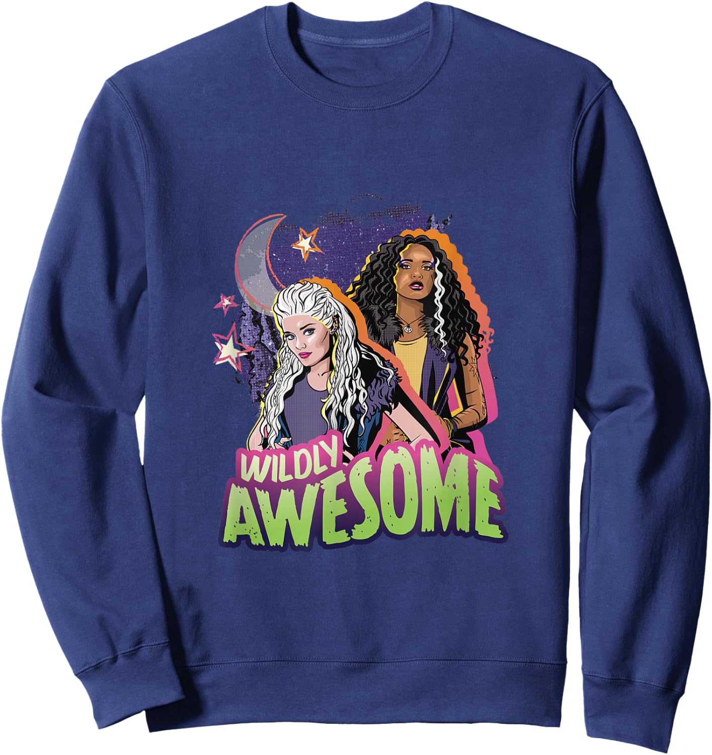 Disney Zombies 3 Addison & Willa Wildly Awesome Sweatshirt - Sweatshirt | Navy