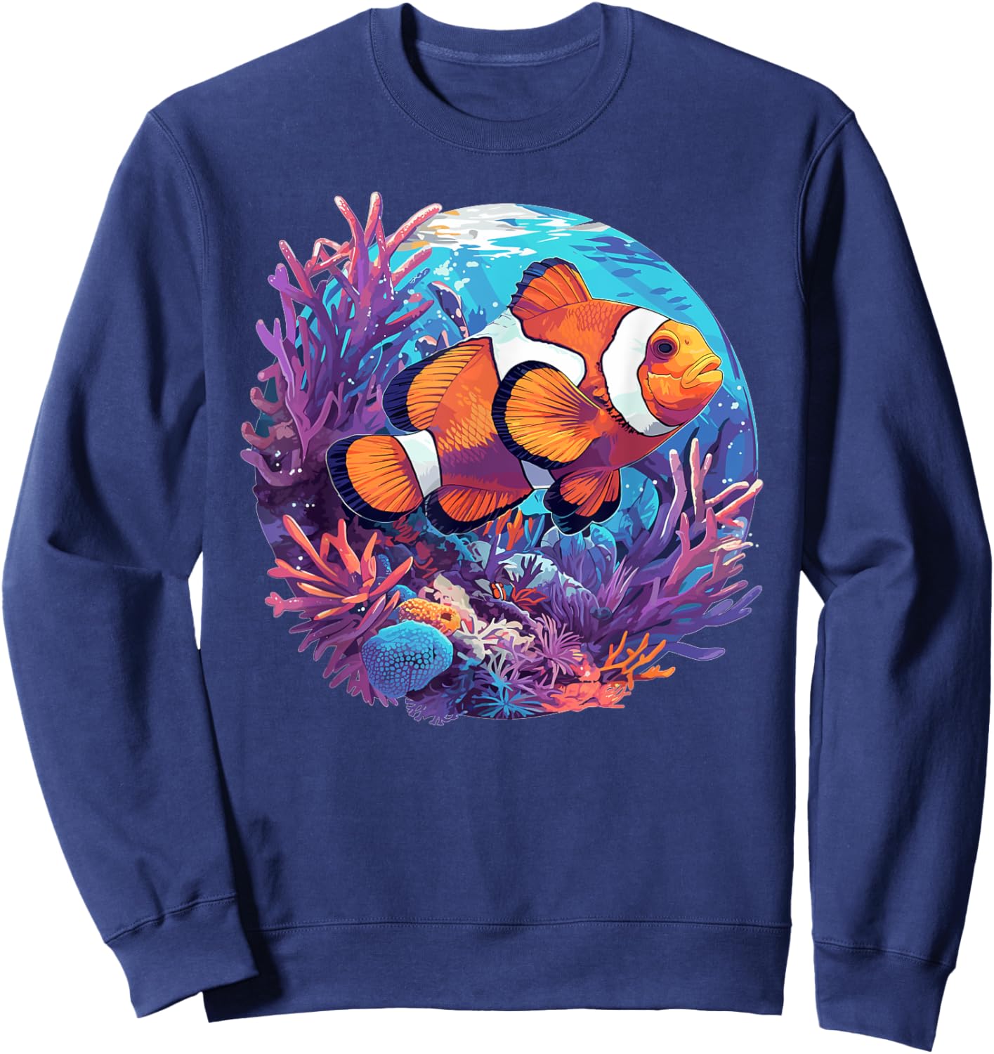 Clownfishes Clownfish Sweatshirt - Sweatshirt | Navy