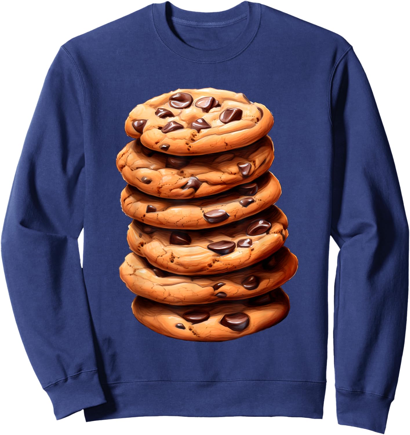 Chocolate Chip Cookies Sweatshirt - Sweatshirt | Navy