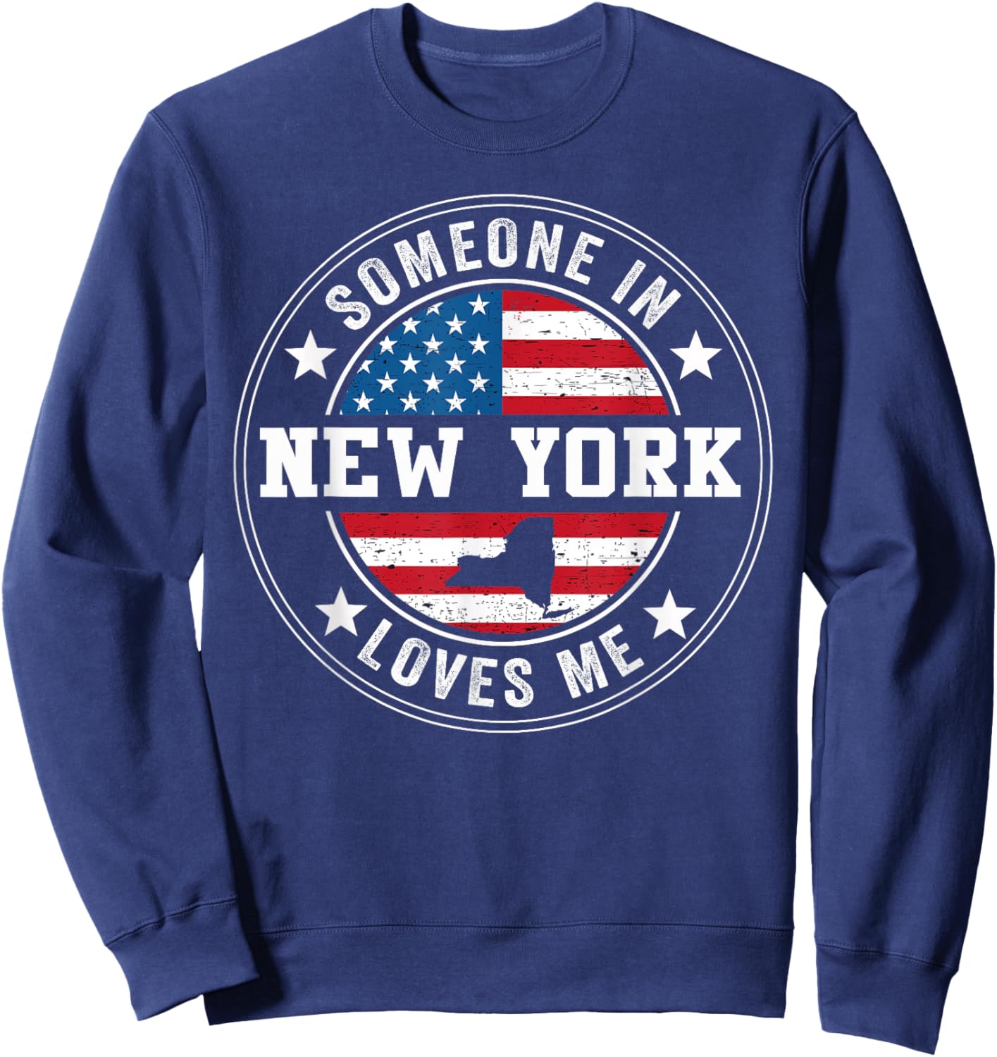 Someone In New York Loves Me Sweatshirt - Sweatshirt | Navy