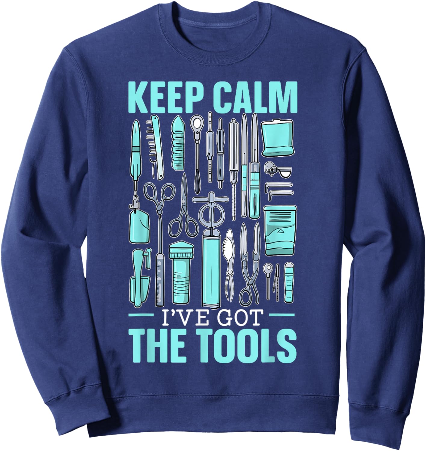 Surgical Technologist Surgical Tech Surgery Scrub Tech Sweatshirt - Sweatshirt | Navy