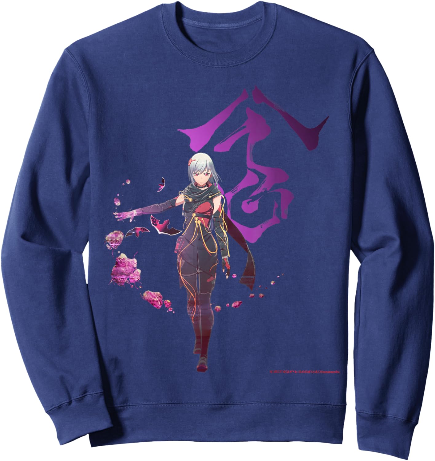 Scarlet Nexus Kasane Randall Sweatshirt - Sweatshirt | Navy