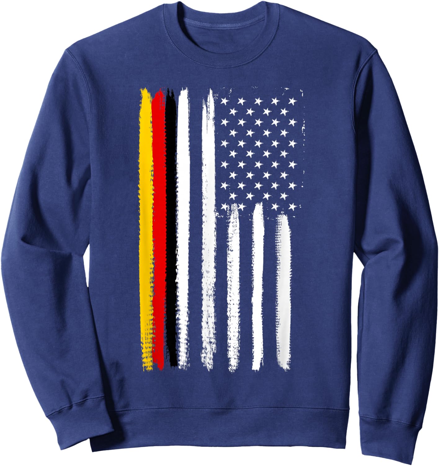 German American Flag Oktoberfest Women Men Sweatshirt - Sweatshirt | Navy