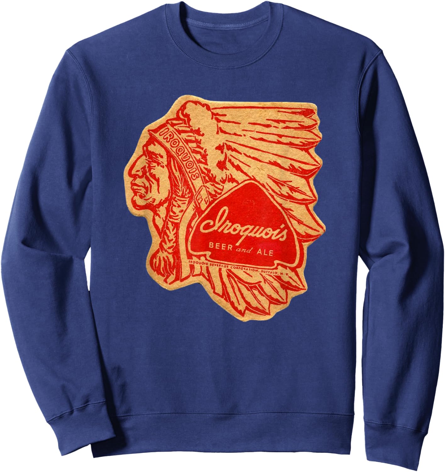 Iroquois Beer and Ale for Home Brewer Sweatshirt - Sweatshirt | Navy