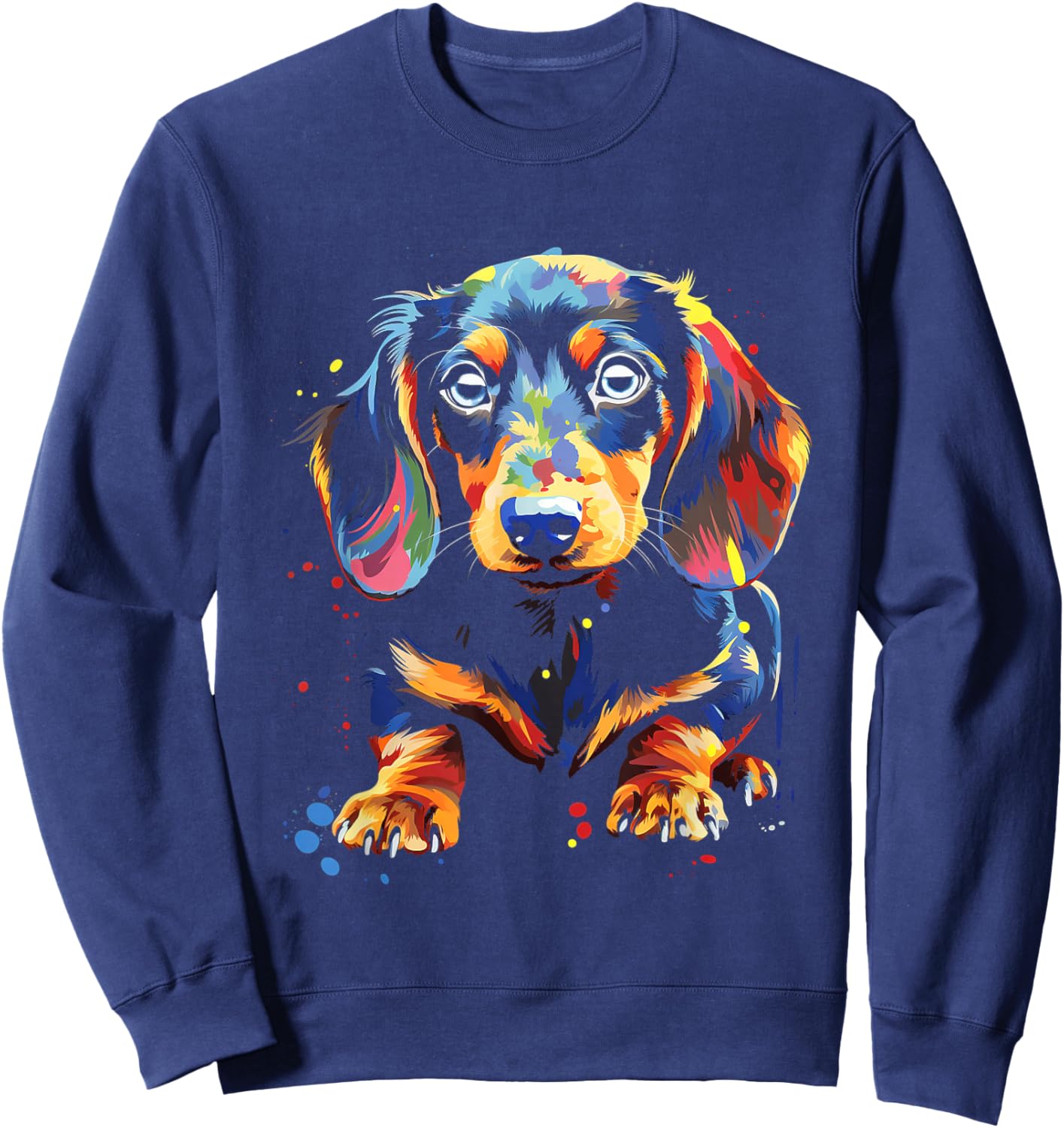 Dachshund Dachshund Puppy Best Dog Pet Dog Sweatshirt - Sweatshirt | Navy