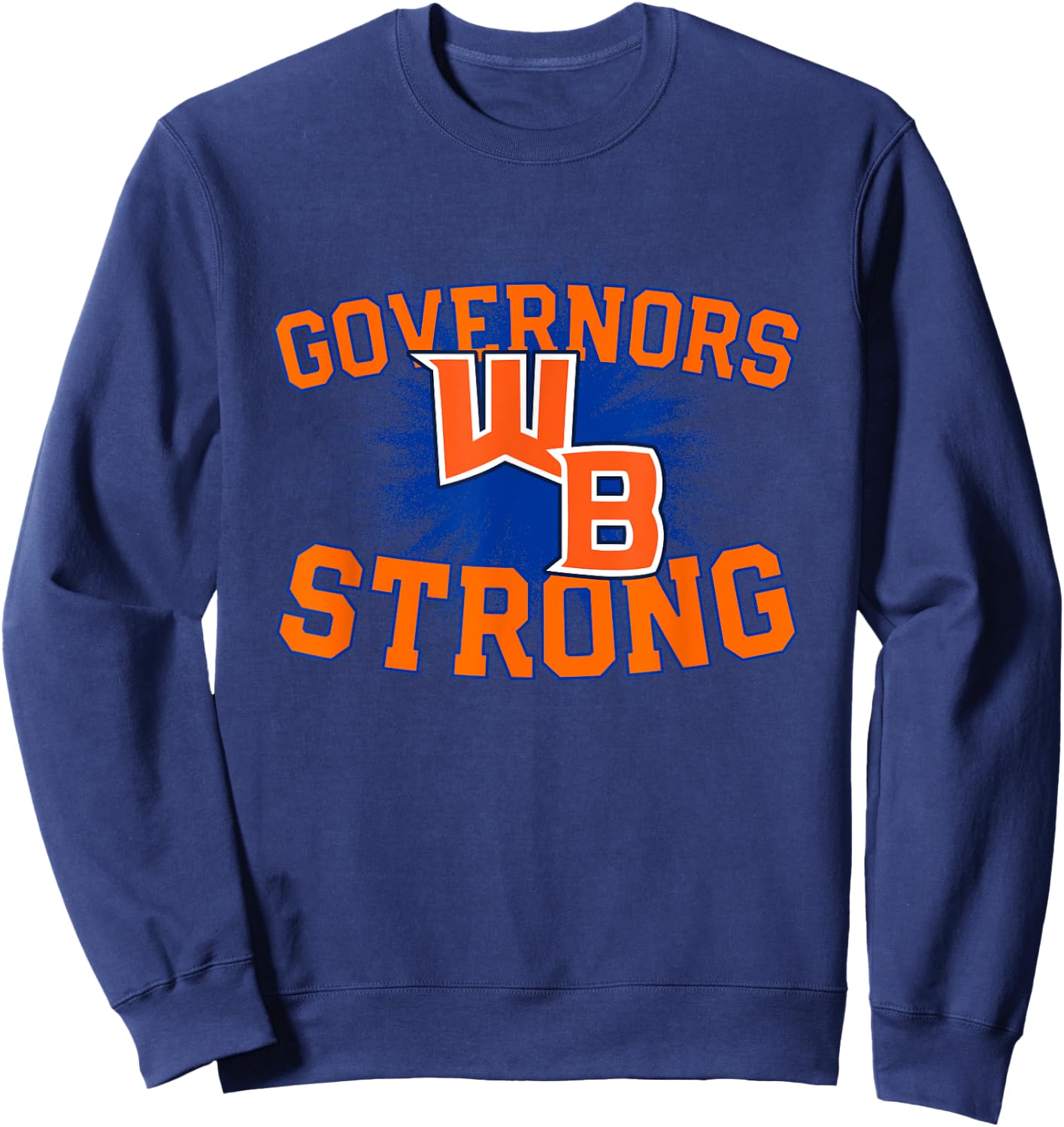 William Blount Governors Logo Strong Flag HS Sweatshirt - Sweatshirt | Navy