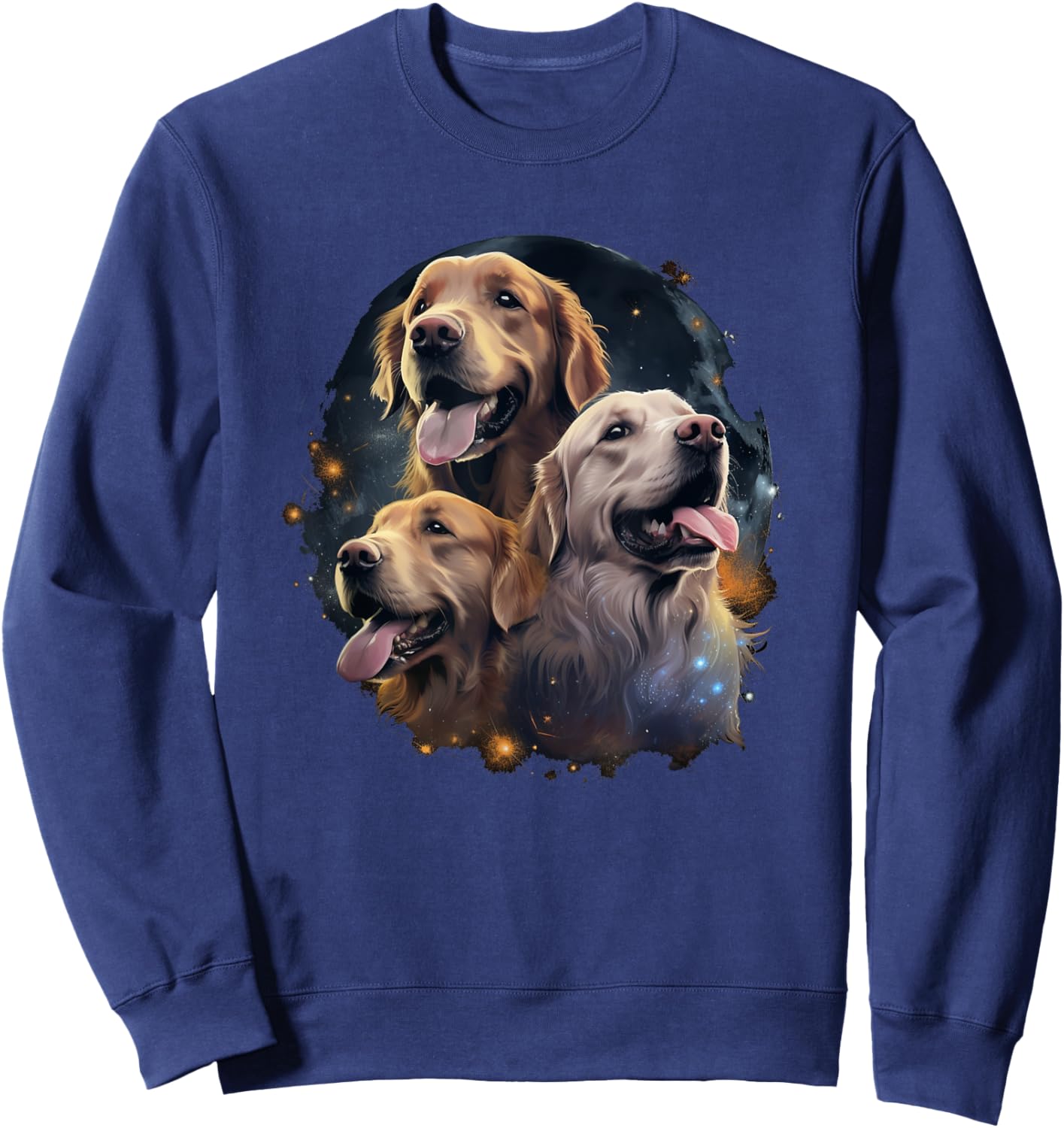 Funny Apparel For Golden Retriever Lovers Sweatshirt - Sweatshirt | Navy