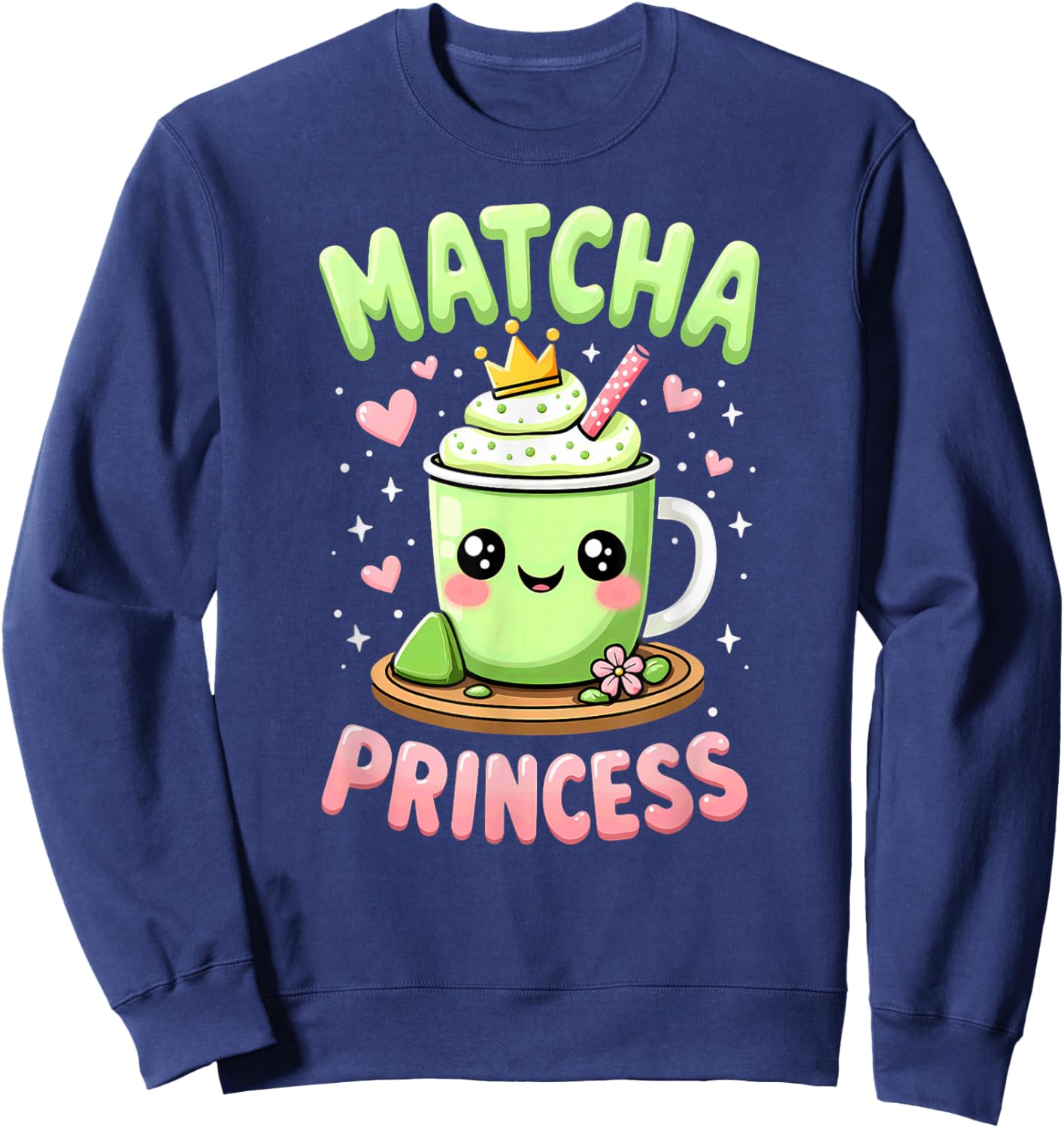 Matcha Princess Halloween Sweatshirt - Sweatshirt | Navy