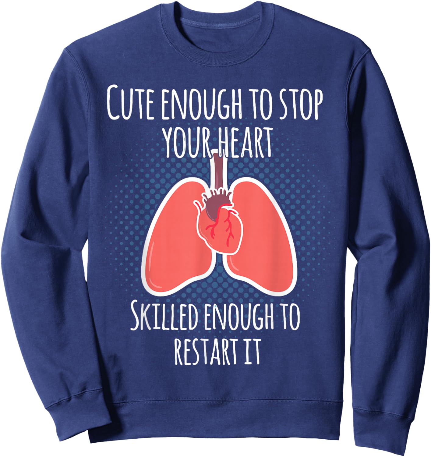 Perfusiologist - Perfusionist Gift Sweatshirt - Sweatshirt | Navy