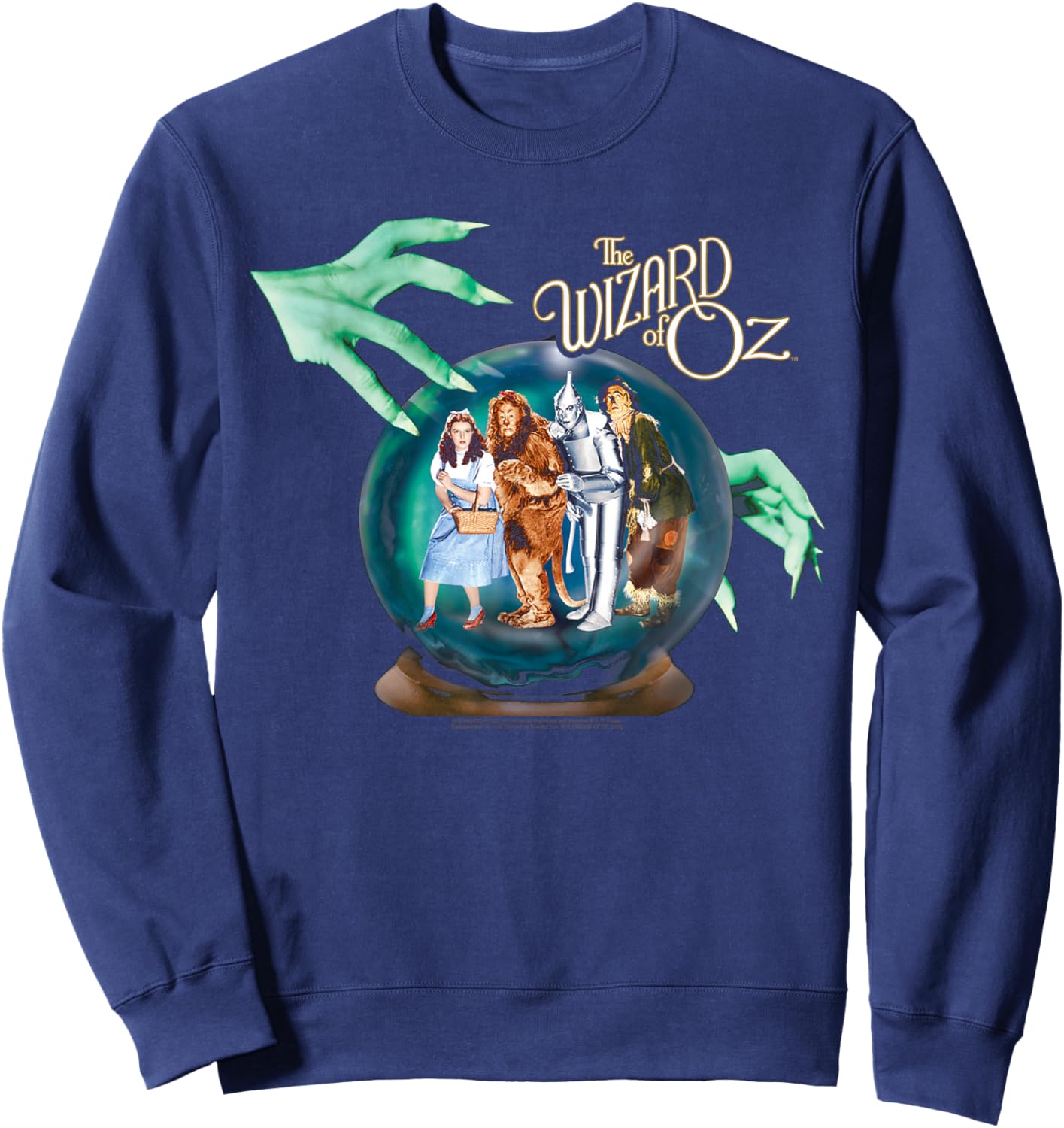 The Wizard of Oz Crystal Ball Sweatshirt - Sweatshirt | Navy