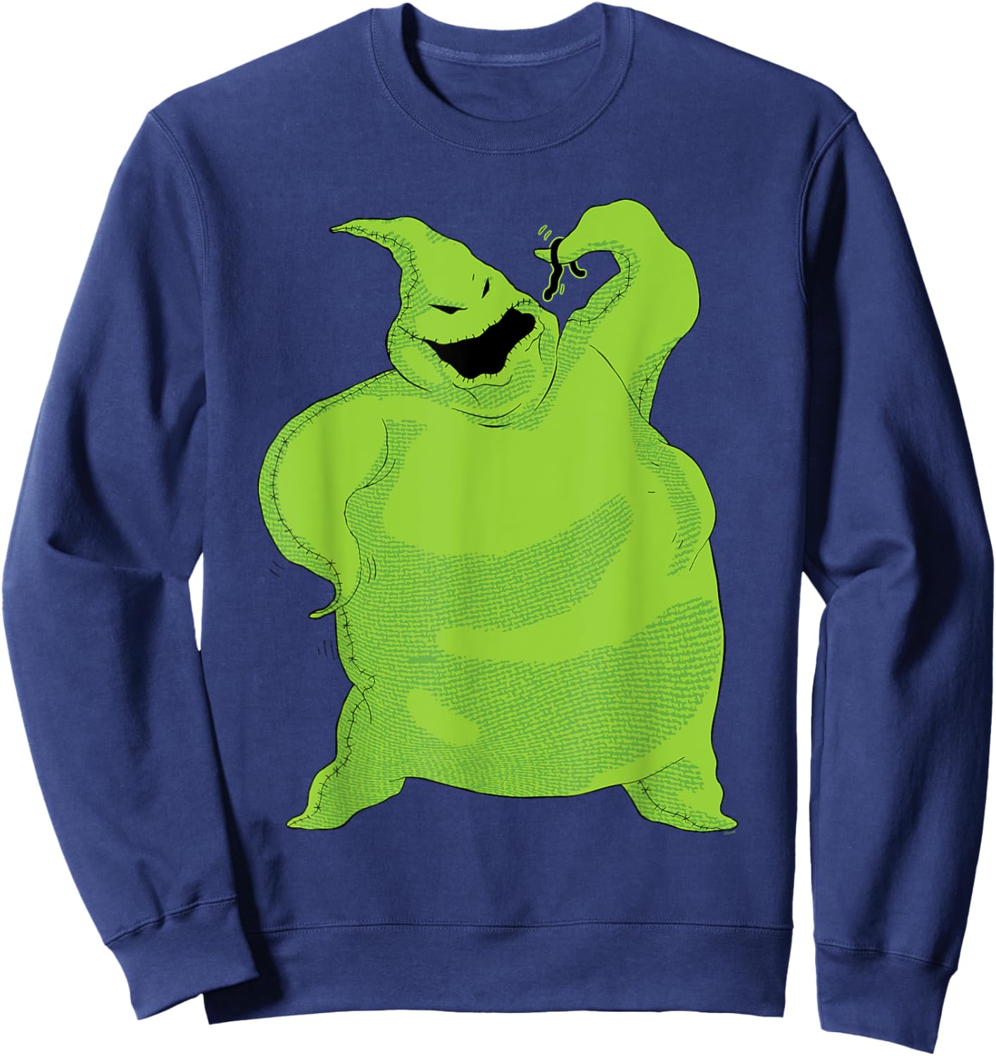 Disney The Nightmare Before Christmas Oogie Boogie Snacktime Sweatshirt - Sweatshirt | Navy