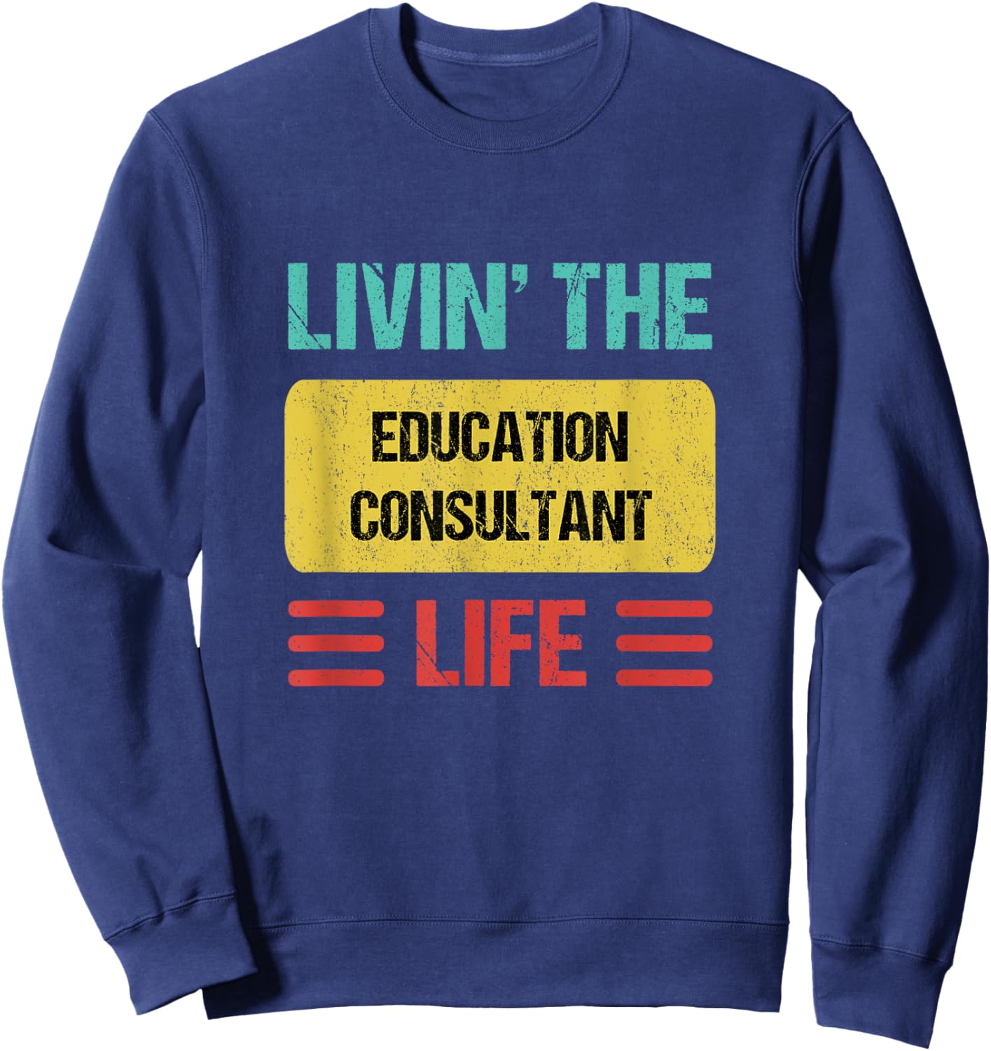 Education Consultant Sweatshirt - Sweatshirt | Navy