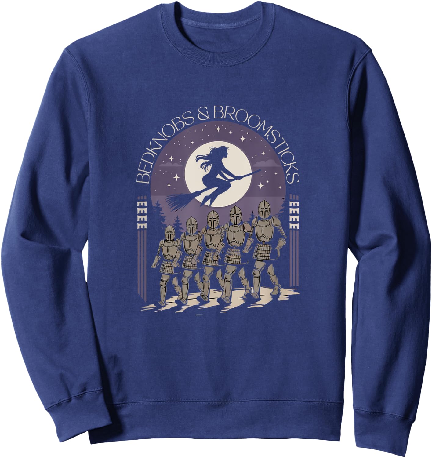 Bedknobs and Broomsticks Magical Vintage Theatre Armour Sweatshirt - Sweatshirt | Navy