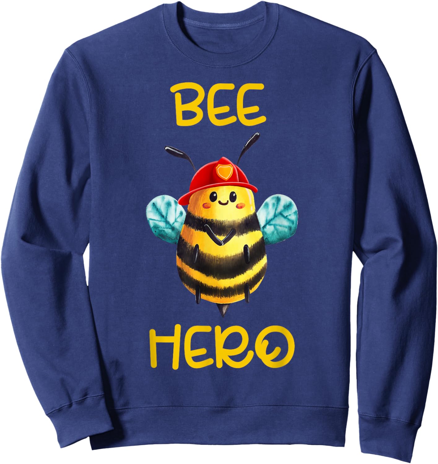 fleissige imker,Biene, bienen, honig, feuerwehr, Bee Hero Sweatshirt - Sweatshirt | Navy