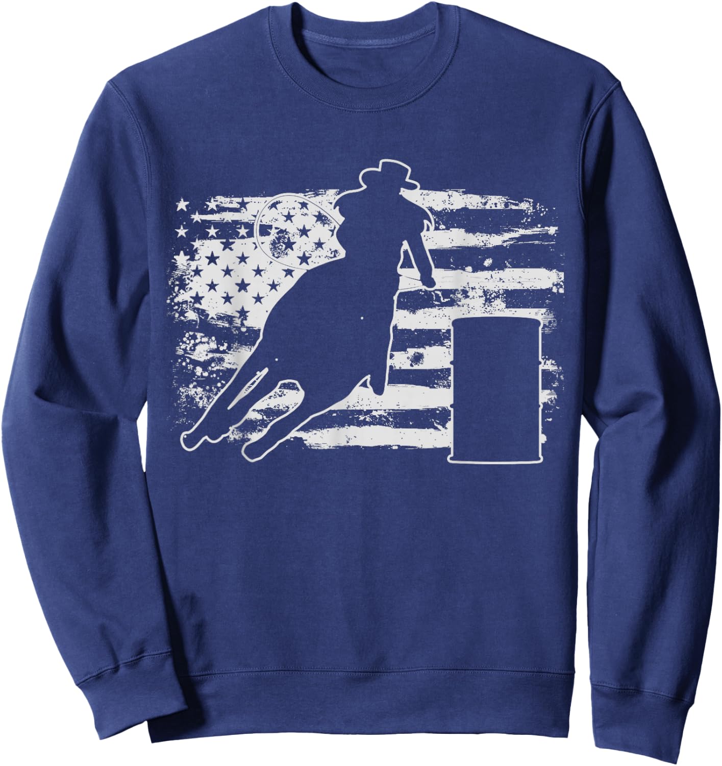 Barrel Racing Gift Sweatshirt - Sweatshirt | Navy
